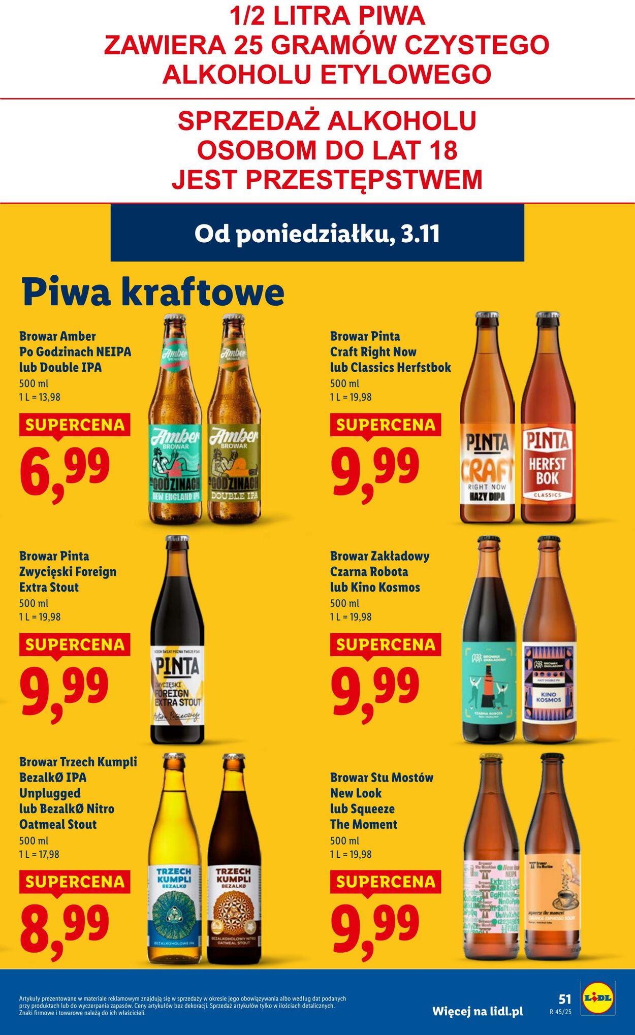 Gazetka Lidl 03.11.2025 - 05.11.2025