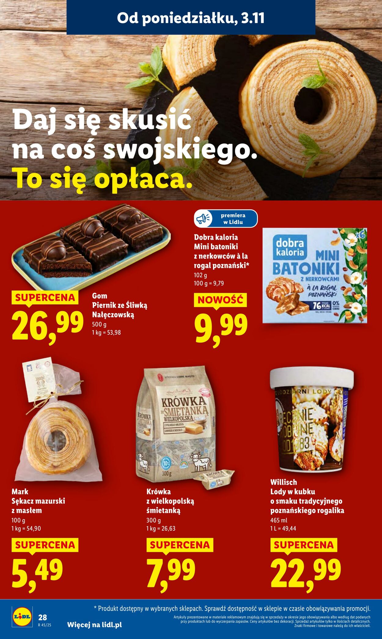 Gazetka Lidl 03.11.2025 - 05.11.2025