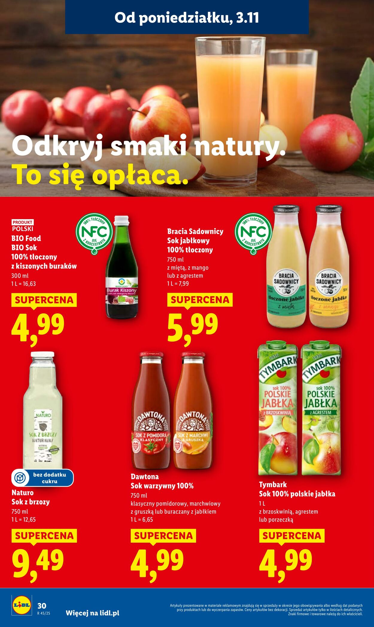 Gazetka Lidl 03.11.2025 - 05.11.2025