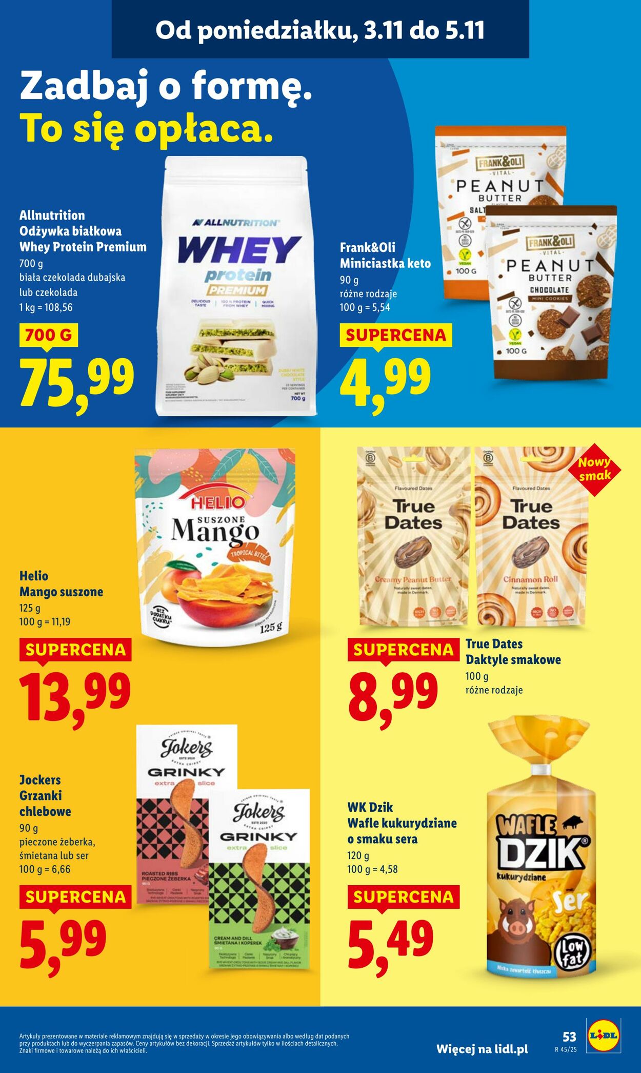 Gazetka Lidl 03.11.2025 - 05.11.2025
