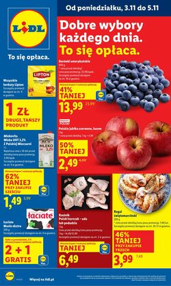 Gazetka Lidl 03.11.2025 - 05.11.2025