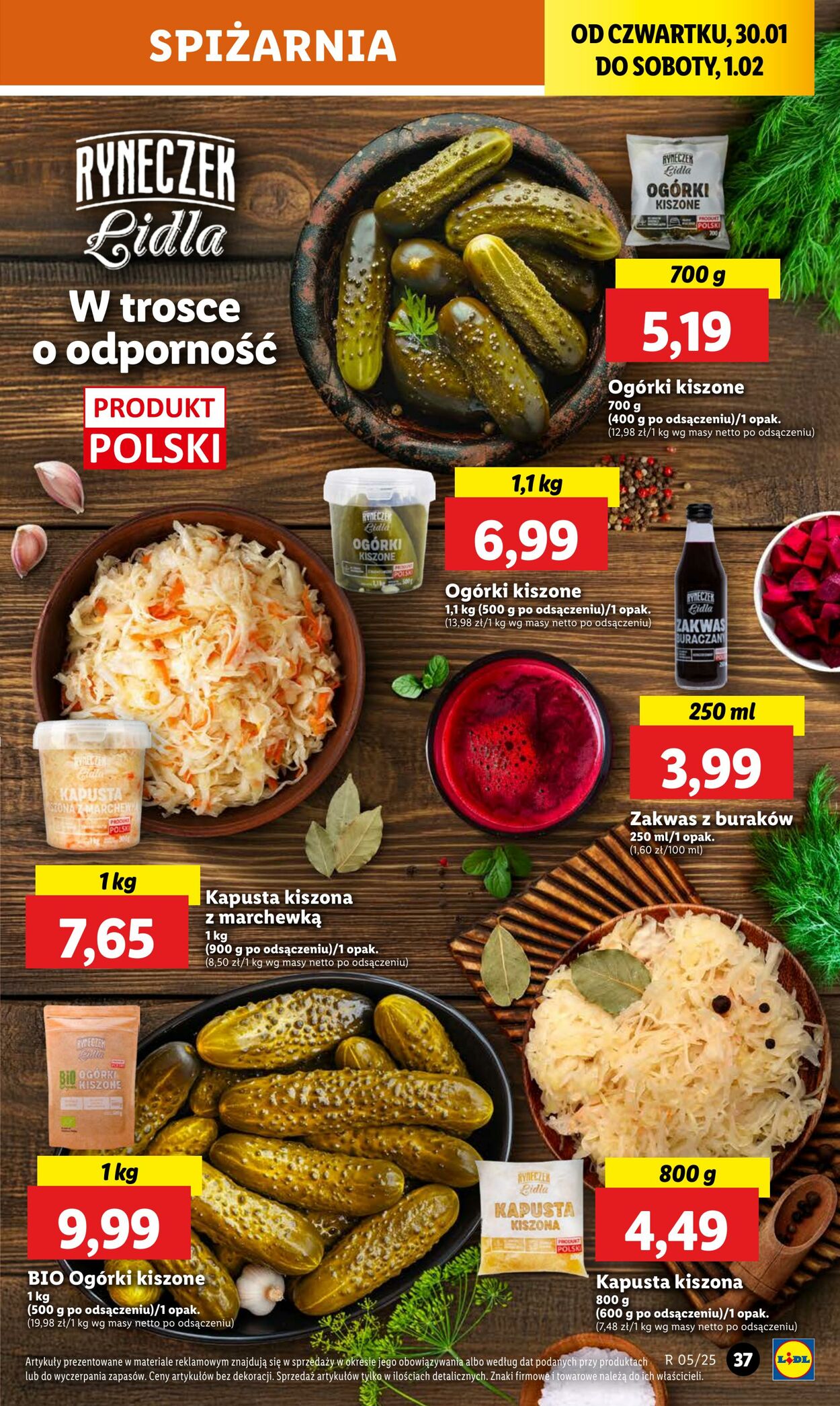 Gazetka Lidl 30.01.2025 - 01.02.2025