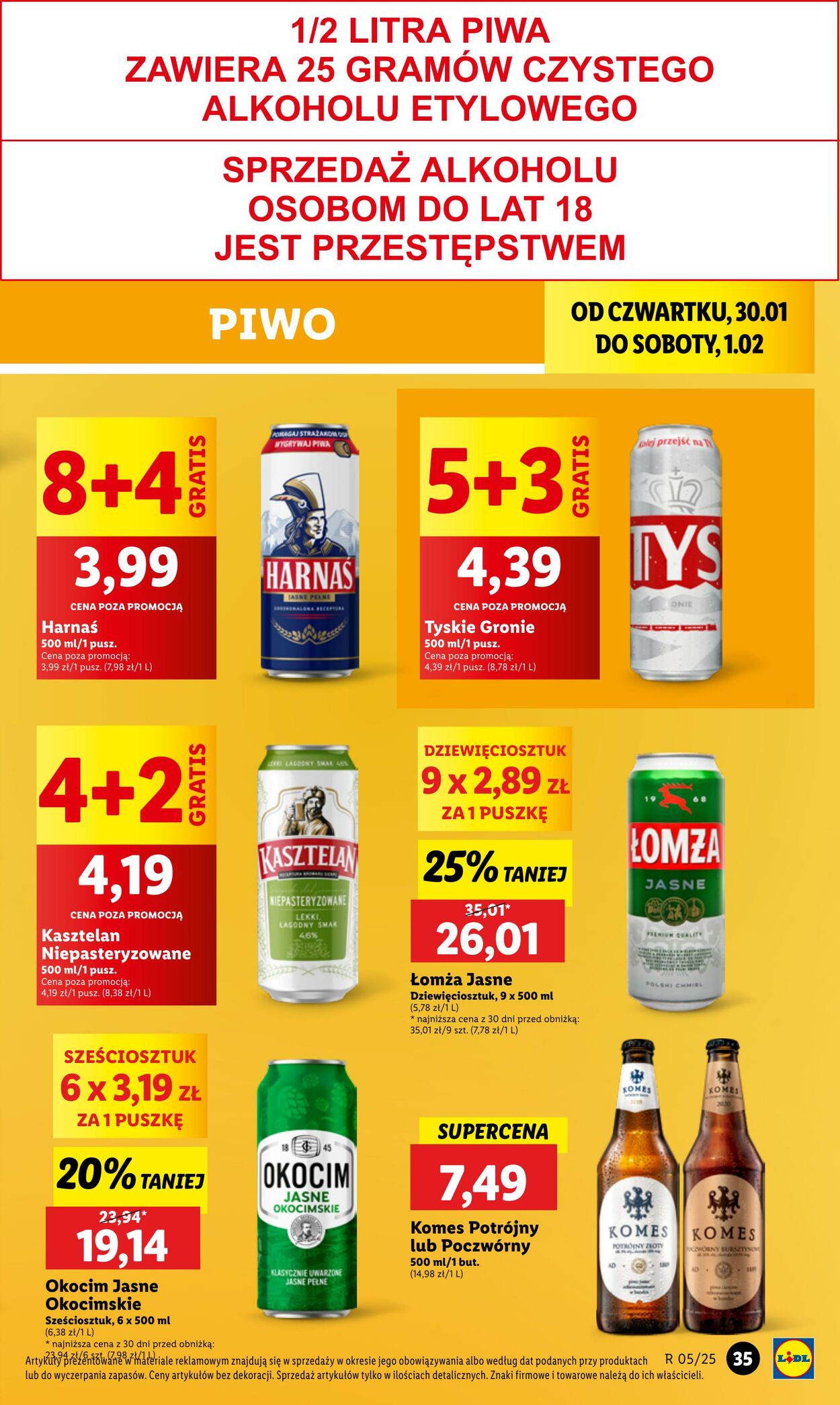 Gazetka Lidl 30.01.2025 - 01.02.2025