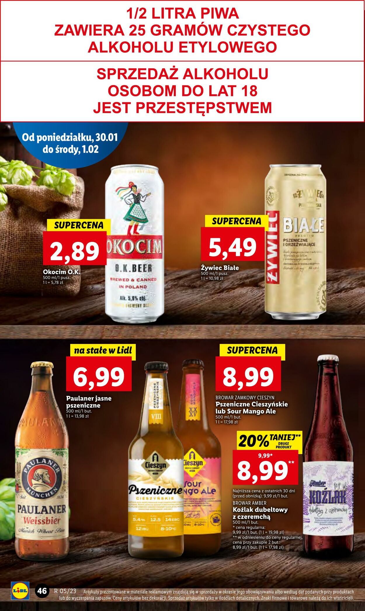 Gazetka Lidl 30.01.2023 - 01.02.2023