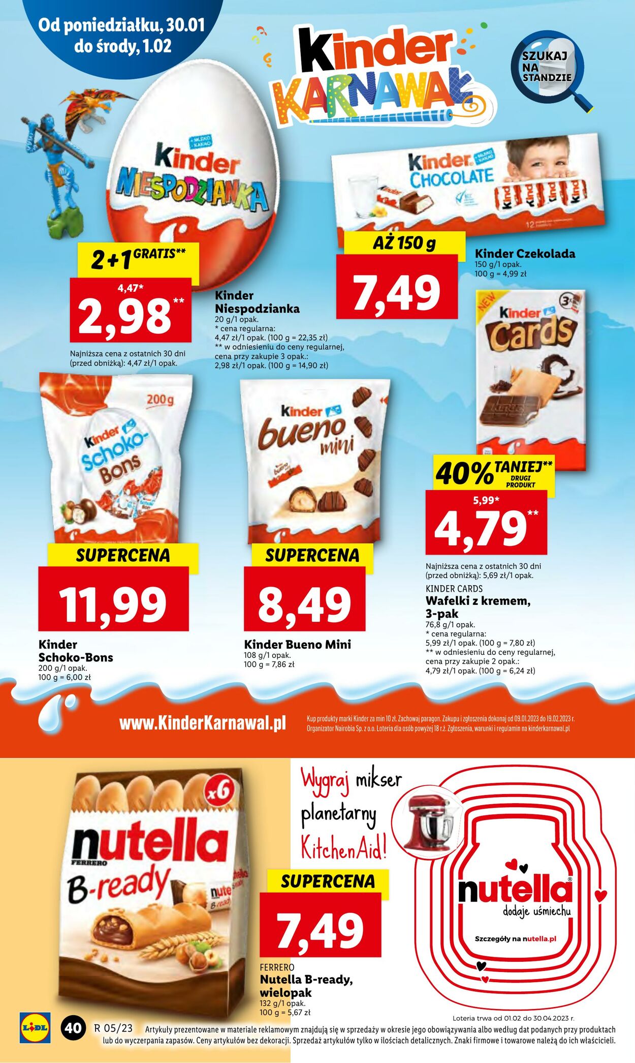 Gazetka Lidl 30.01.2023 - 01.02.2023