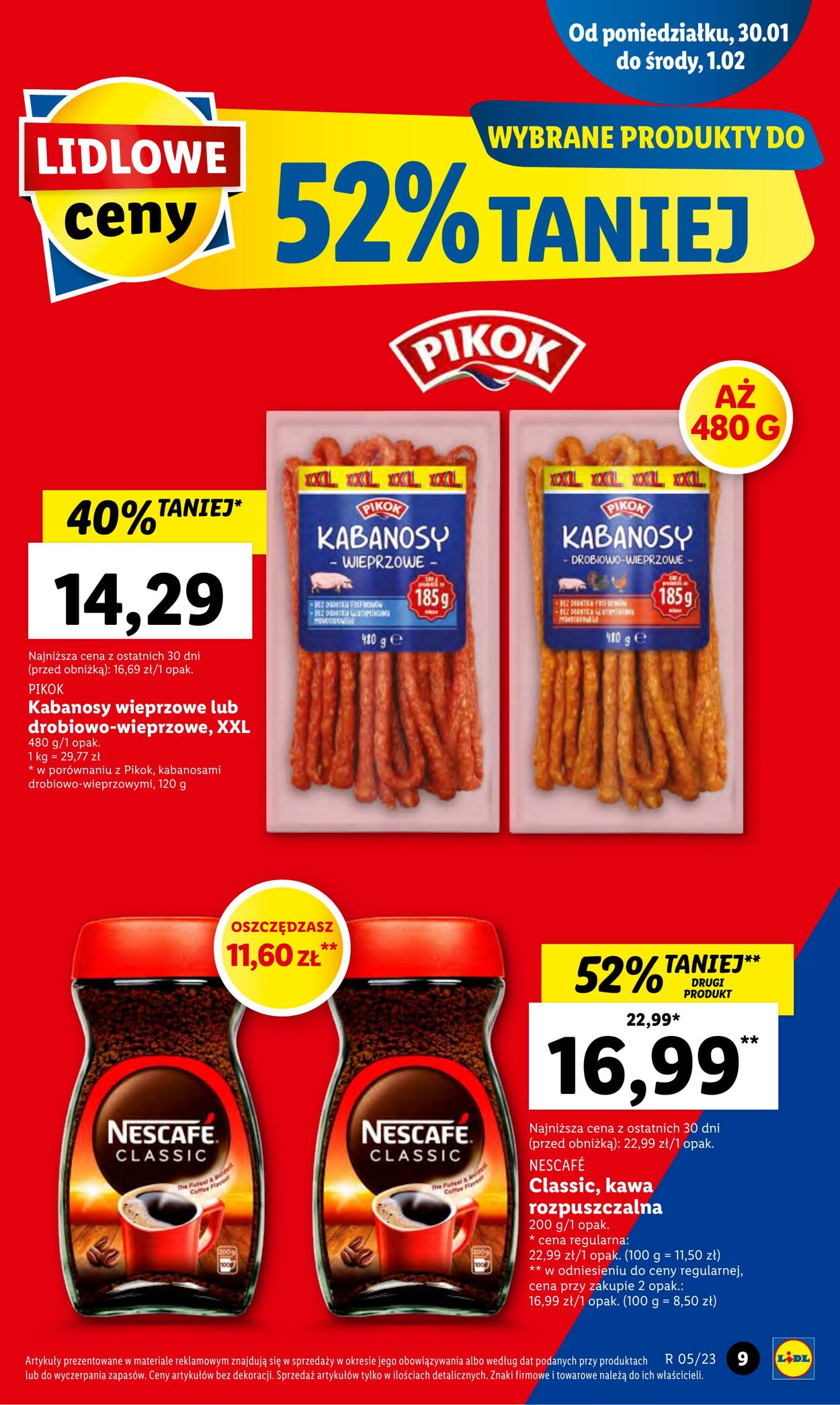 Gazetka Lidl 30.01.2023 - 01.02.2023