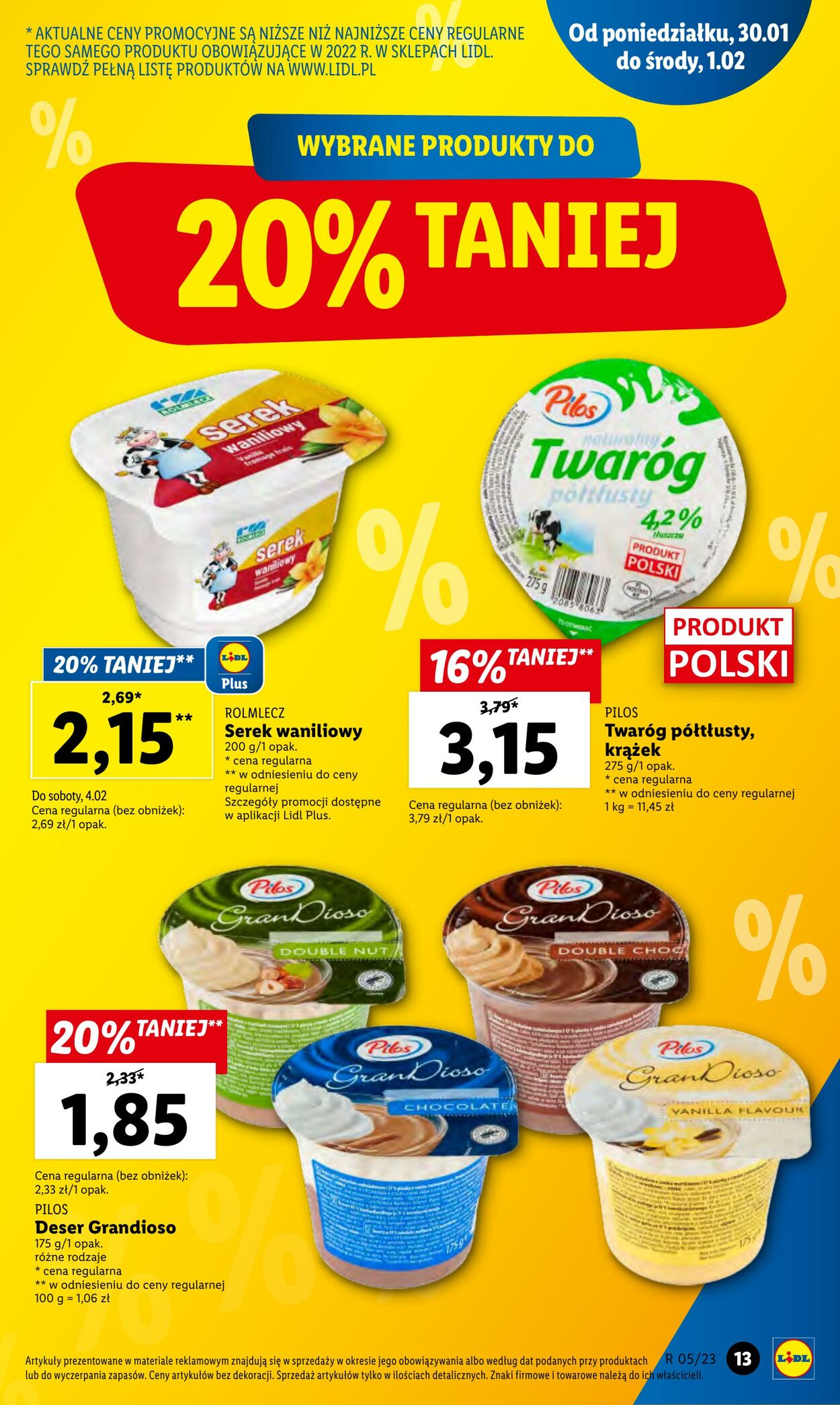 Gazetka Lidl 30.01.2023 - 01.02.2023