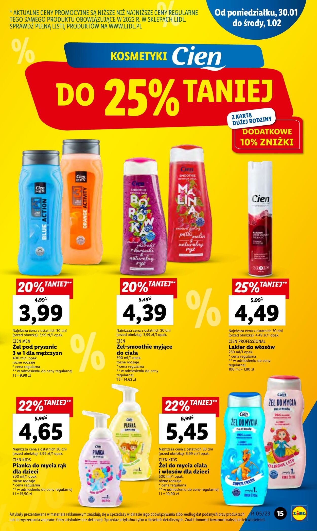 Gazetka Lidl 30.01.2023 - 01.02.2023