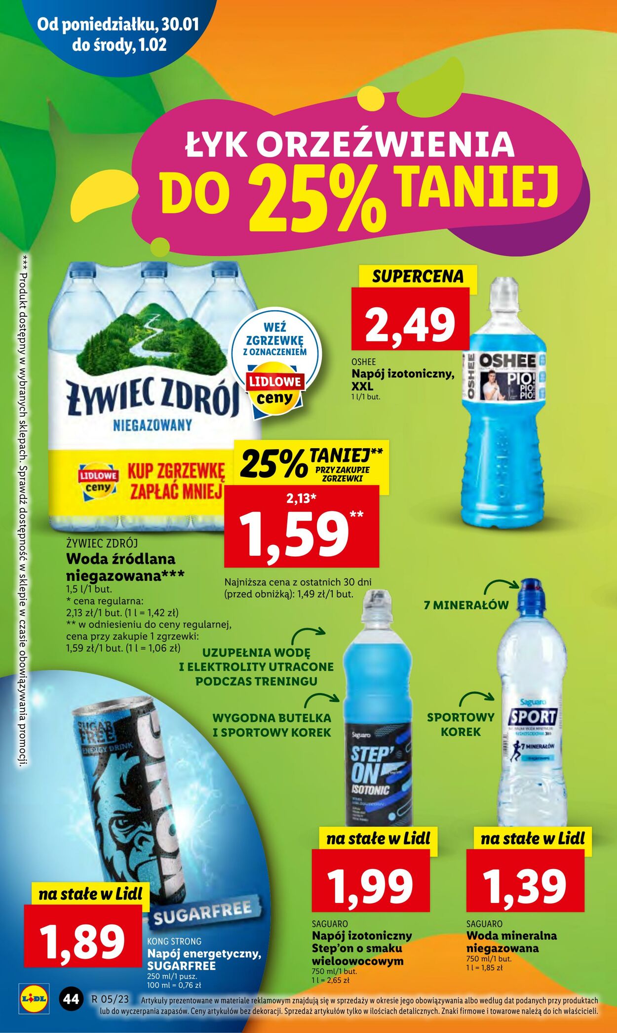 Gazetka Lidl 30.01.2023 - 01.02.2023