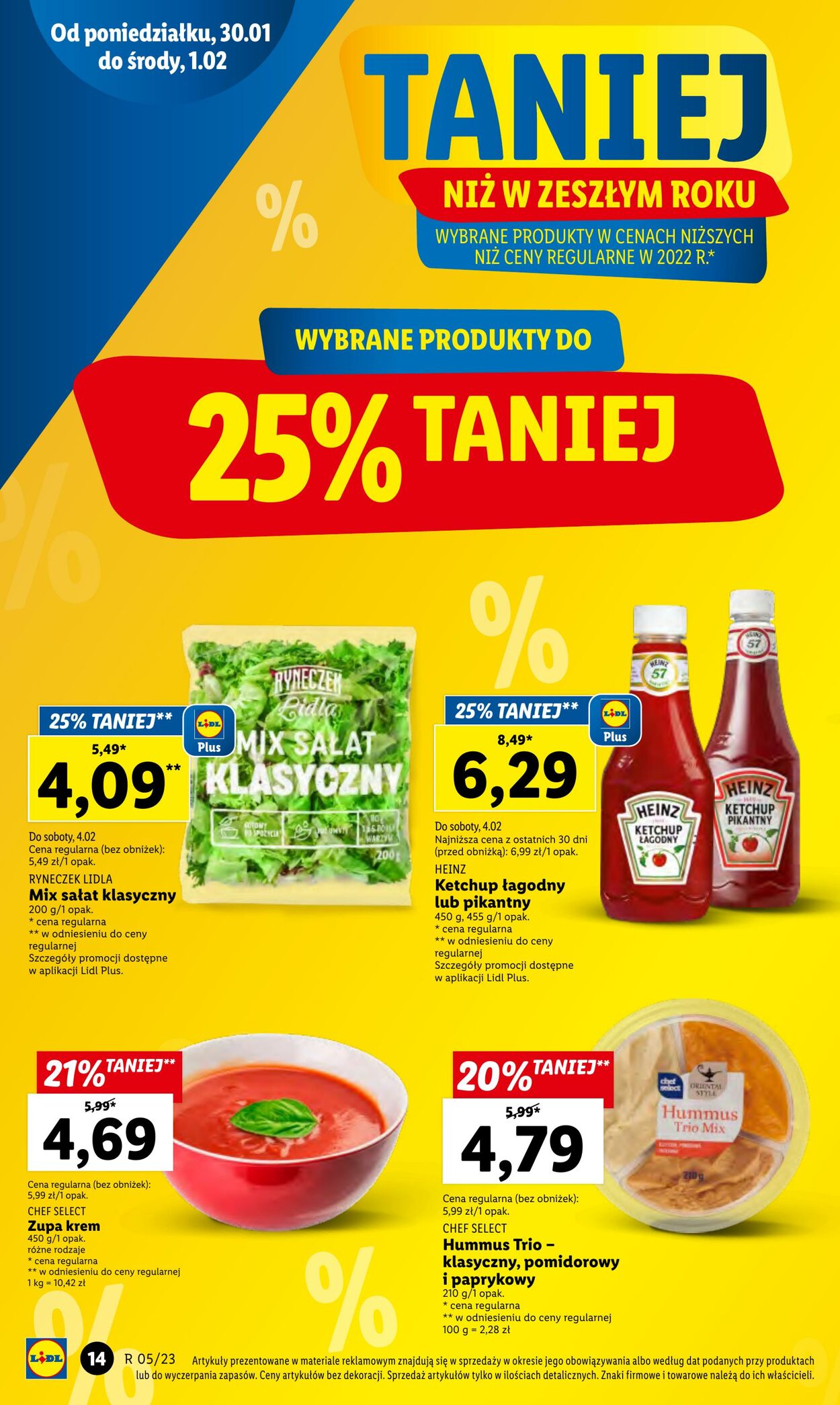 Gazetka Lidl 30.01.2023 - 01.02.2023