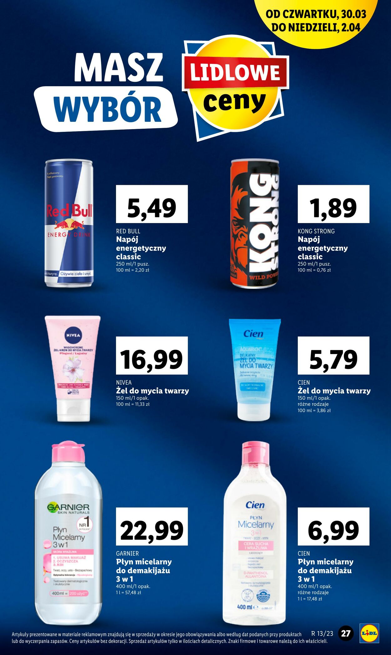 Gazetka Lidl 30.03.2023 - 02.04.2023