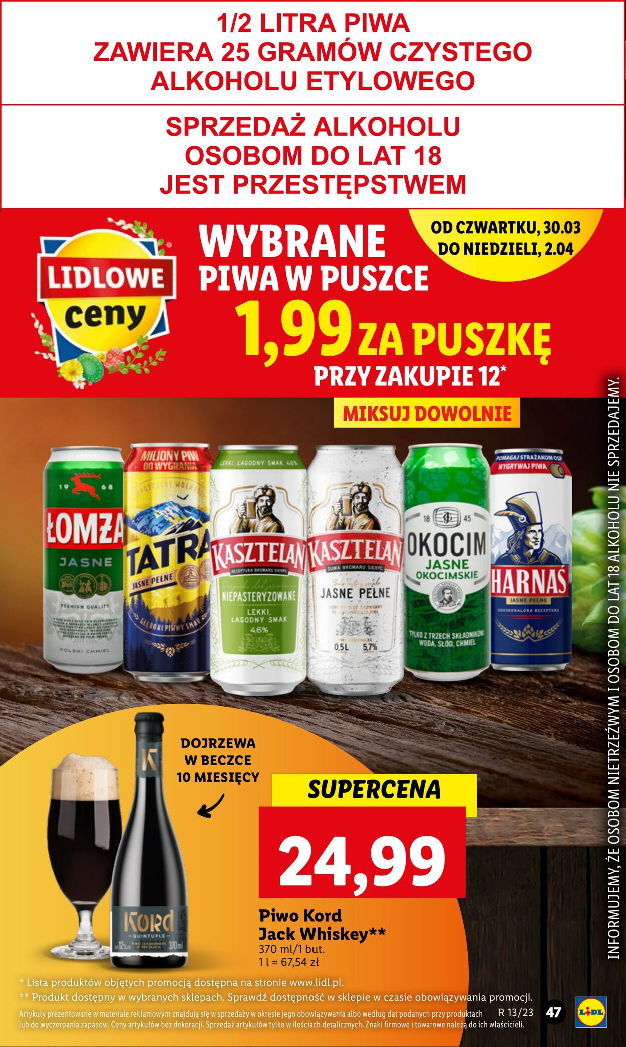 Gazetka Lidl 30.03.2023 - 02.04.2023