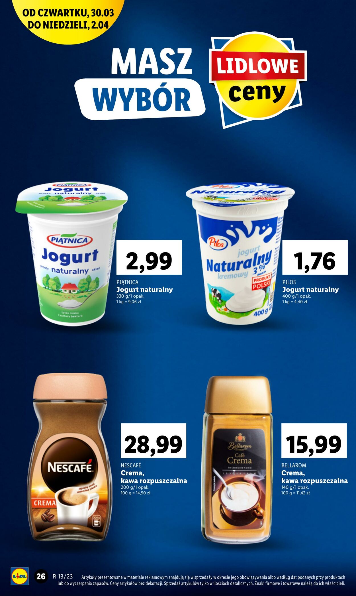 Gazetka Lidl 30.03.2023 - 02.04.2023