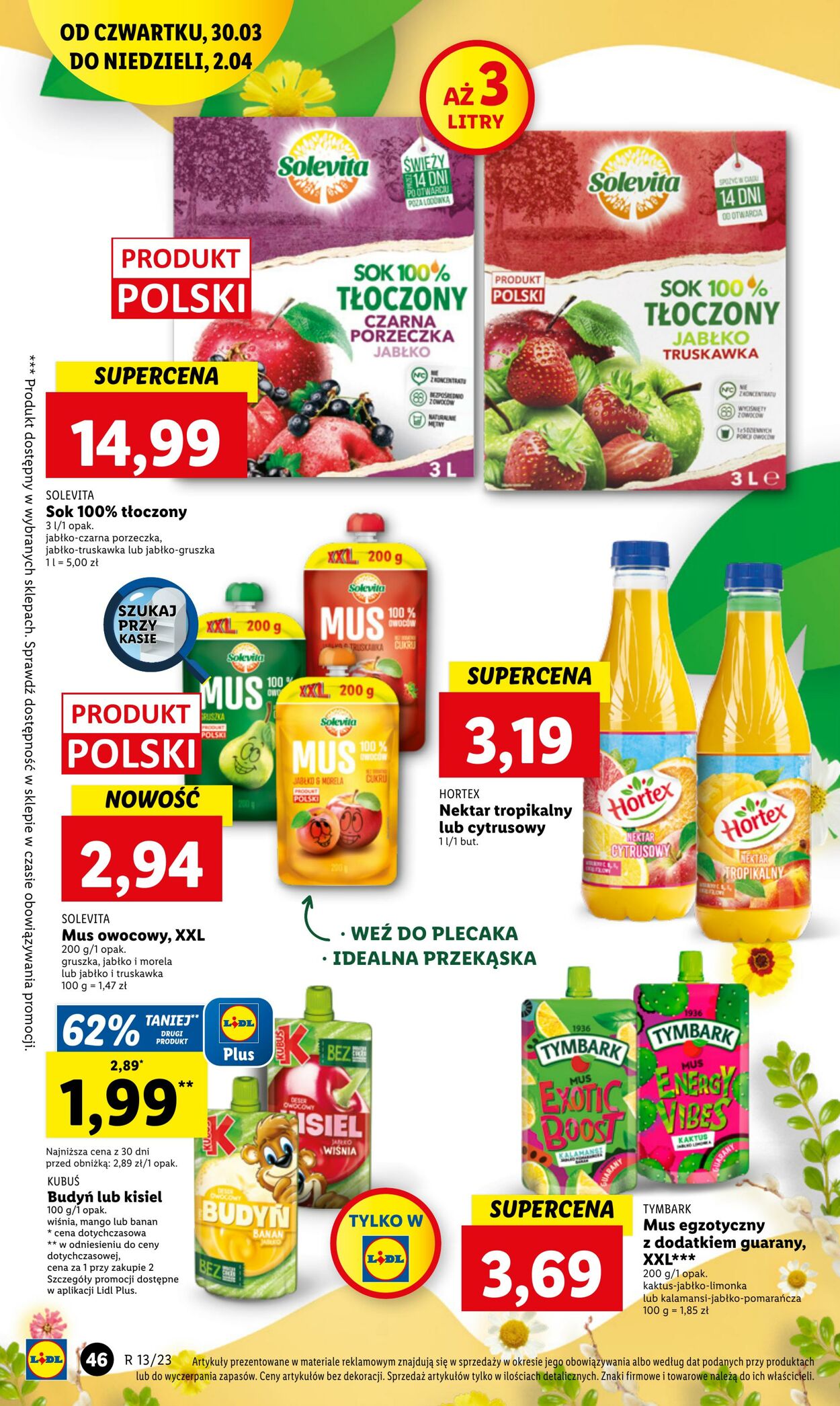 Gazetka Lidl 30.03.2023 - 02.04.2023