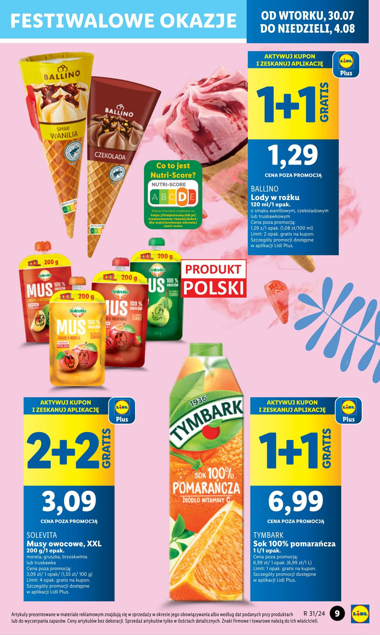 Gazetka Lidl 30.07.2024 - 04.08.2024