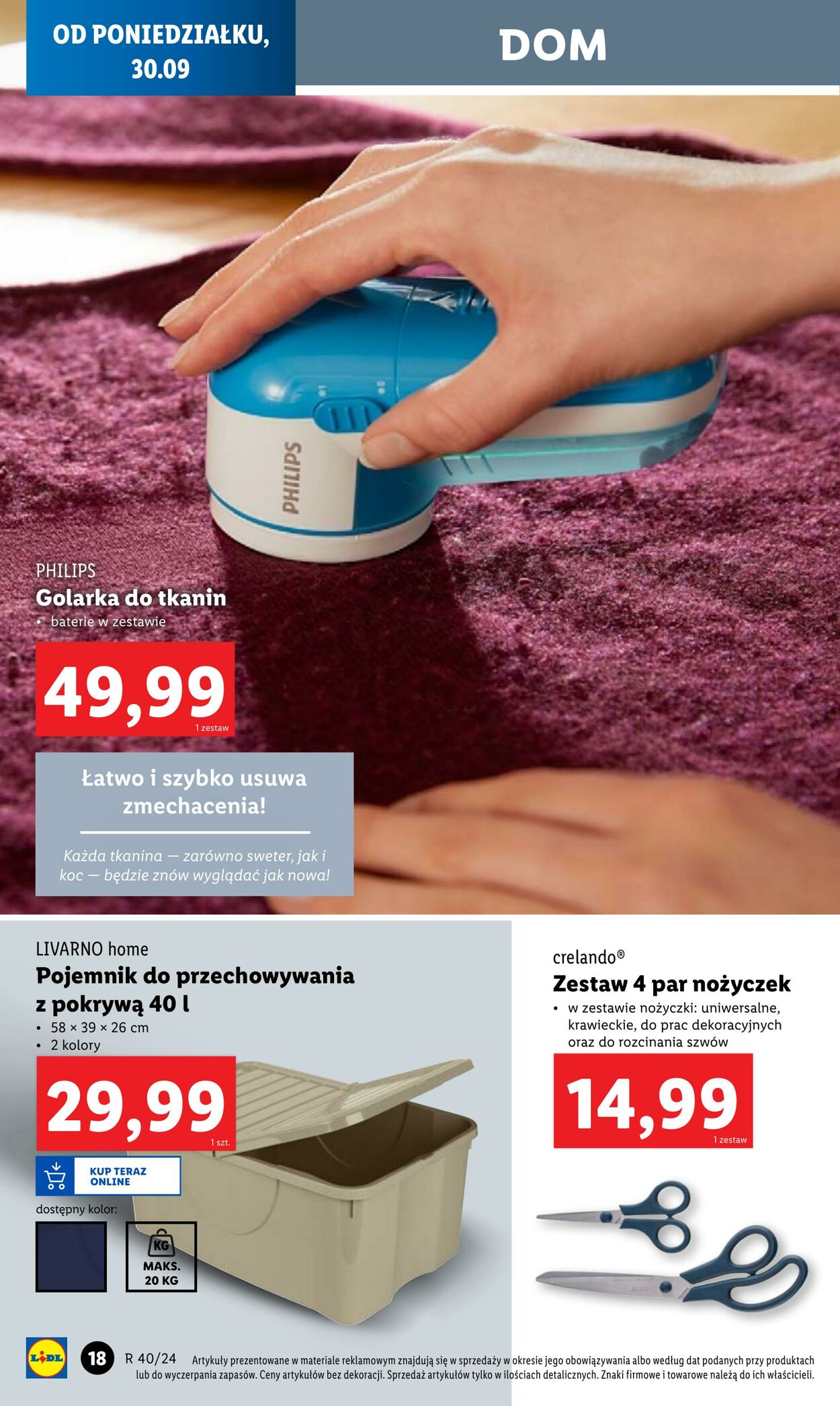 Gazetka Lidl 30.09.2024 - 05.10.2024