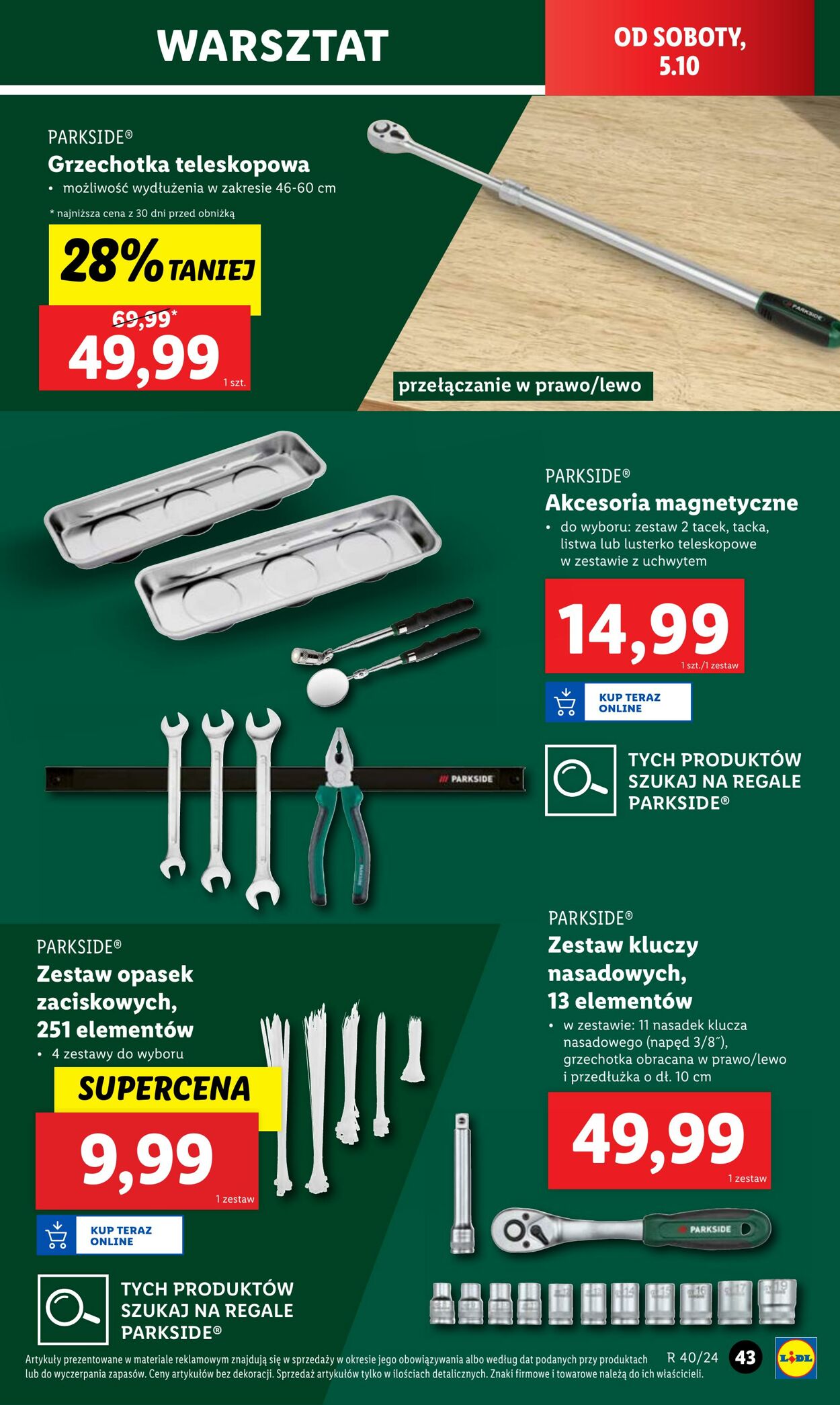 Gazetka Lidl 30.09.2024 - 05.10.2024