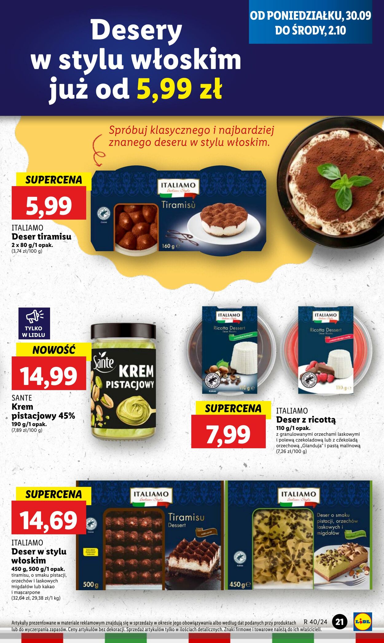 Gazetka Lidl 30.09.2024 - 02.10.2024