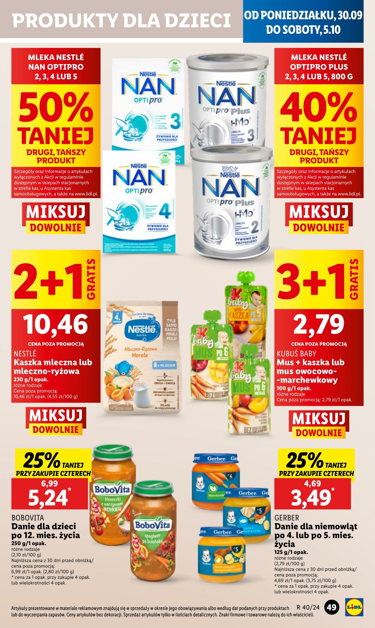 Gazetka Lidl 30.09.2024 - 02.10.2024