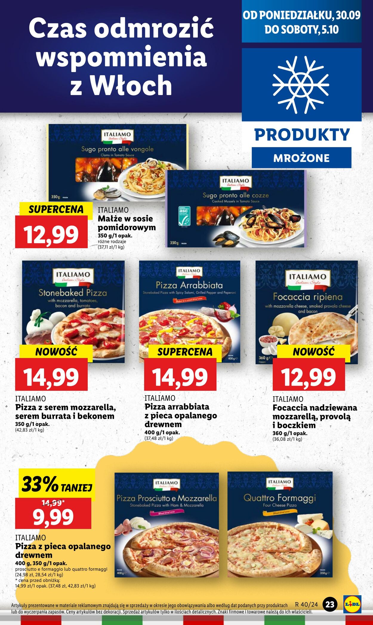 Gazetka Lidl 30.09.2024 - 02.10.2024