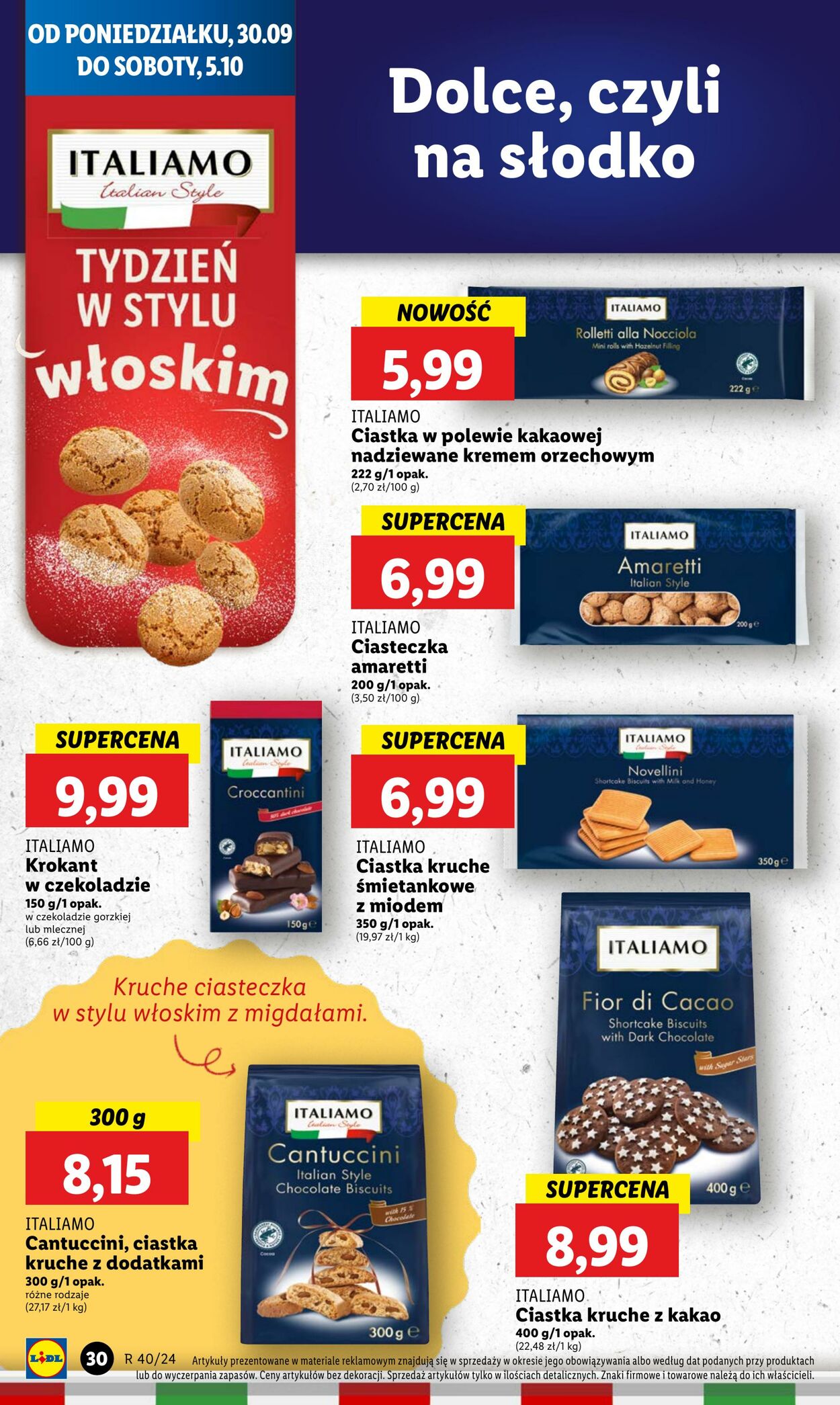 Gazetka Lidl 30.09.2024 - 02.10.2024