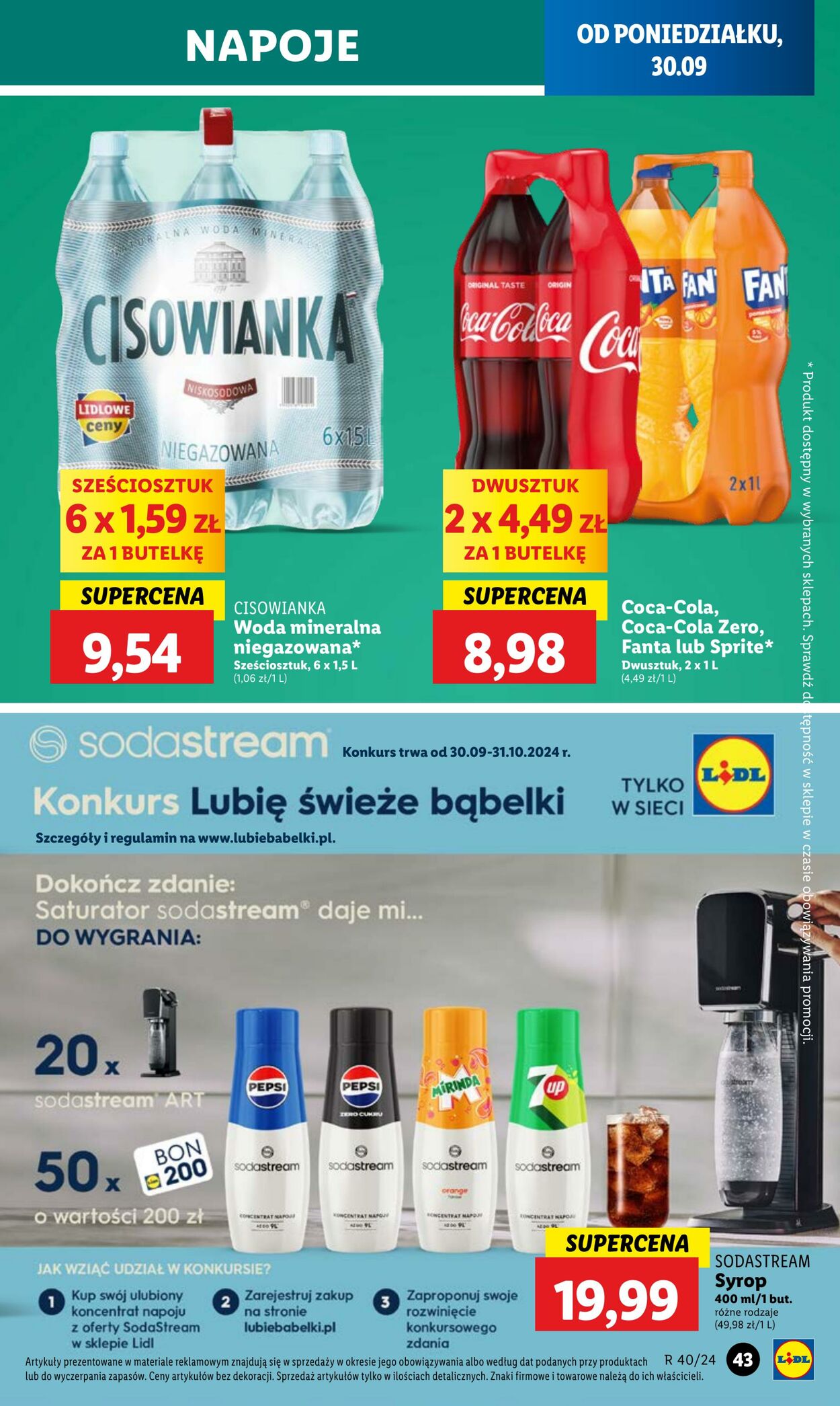 Gazetka Lidl 30.09.2024 - 02.10.2024