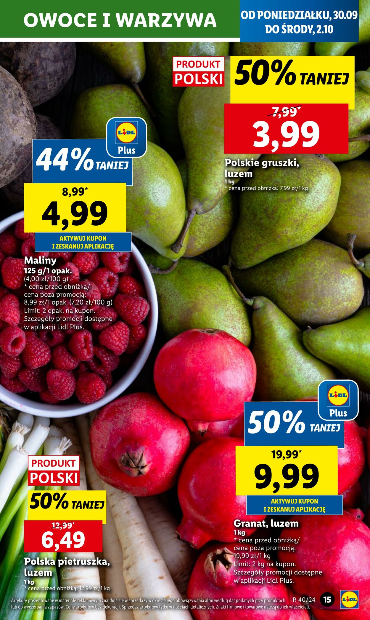 Gazetka Lidl 30.09.2024 - 02.10.2024