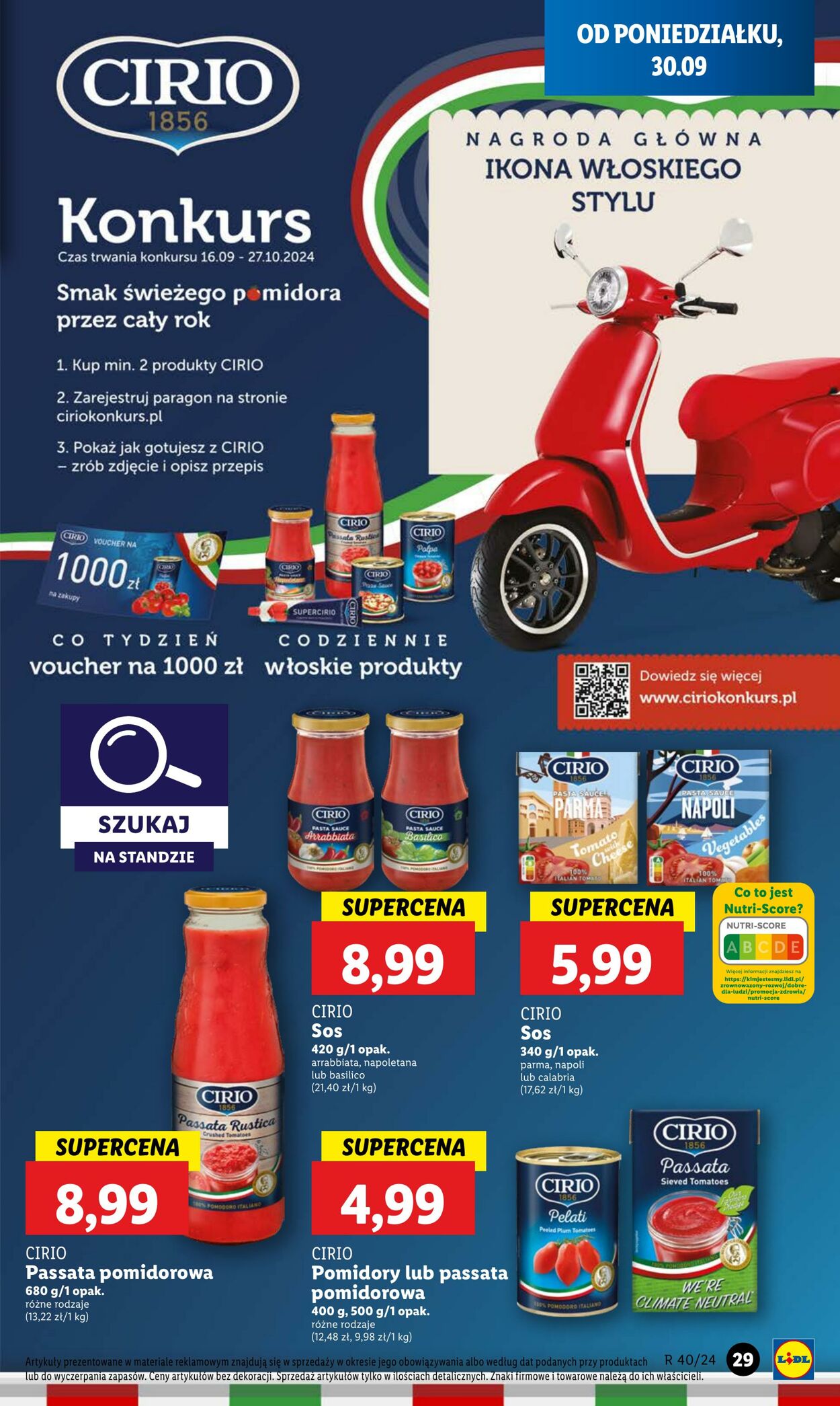 Gazetka Lidl 30.09.2024 - 02.10.2024