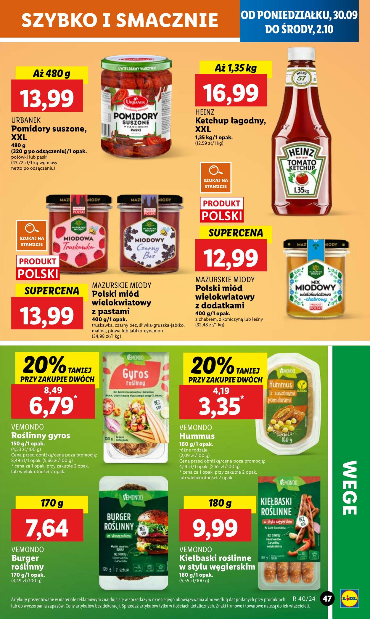 Gazetka Lidl 30.09.2024 - 02.10.2024