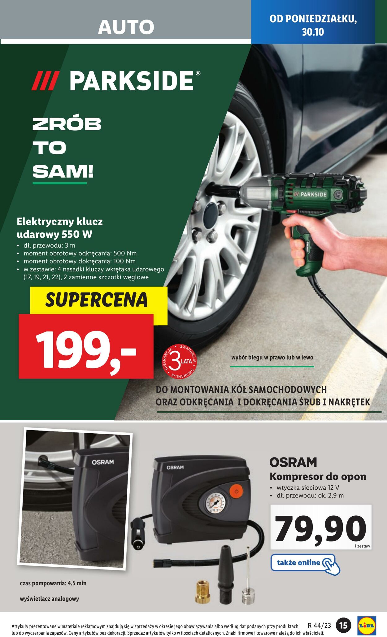 Gazetka Lidl 30.10.2023 - 04.11.2023