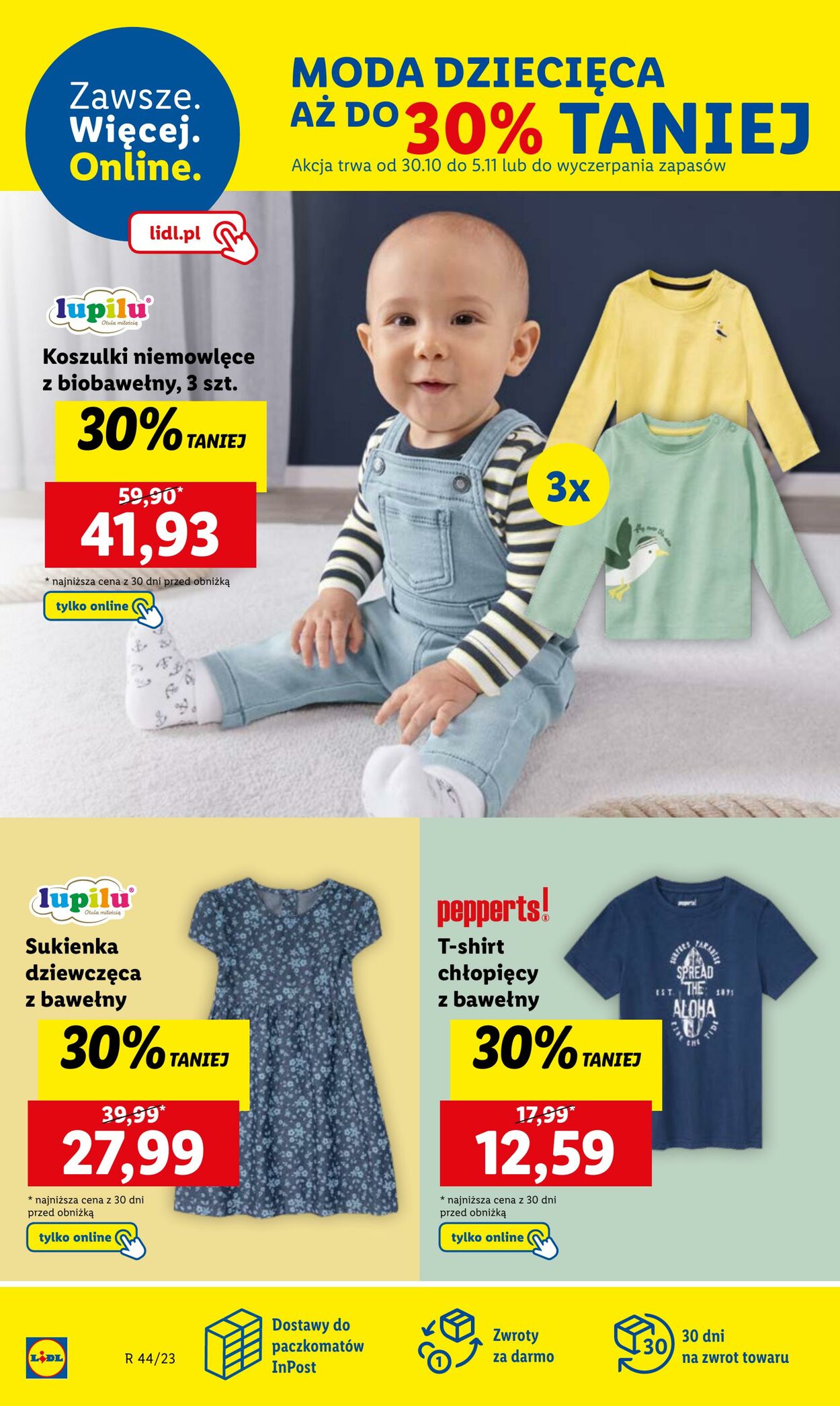 Gazetka Lidl 30.10.2023 - 04.11.2023