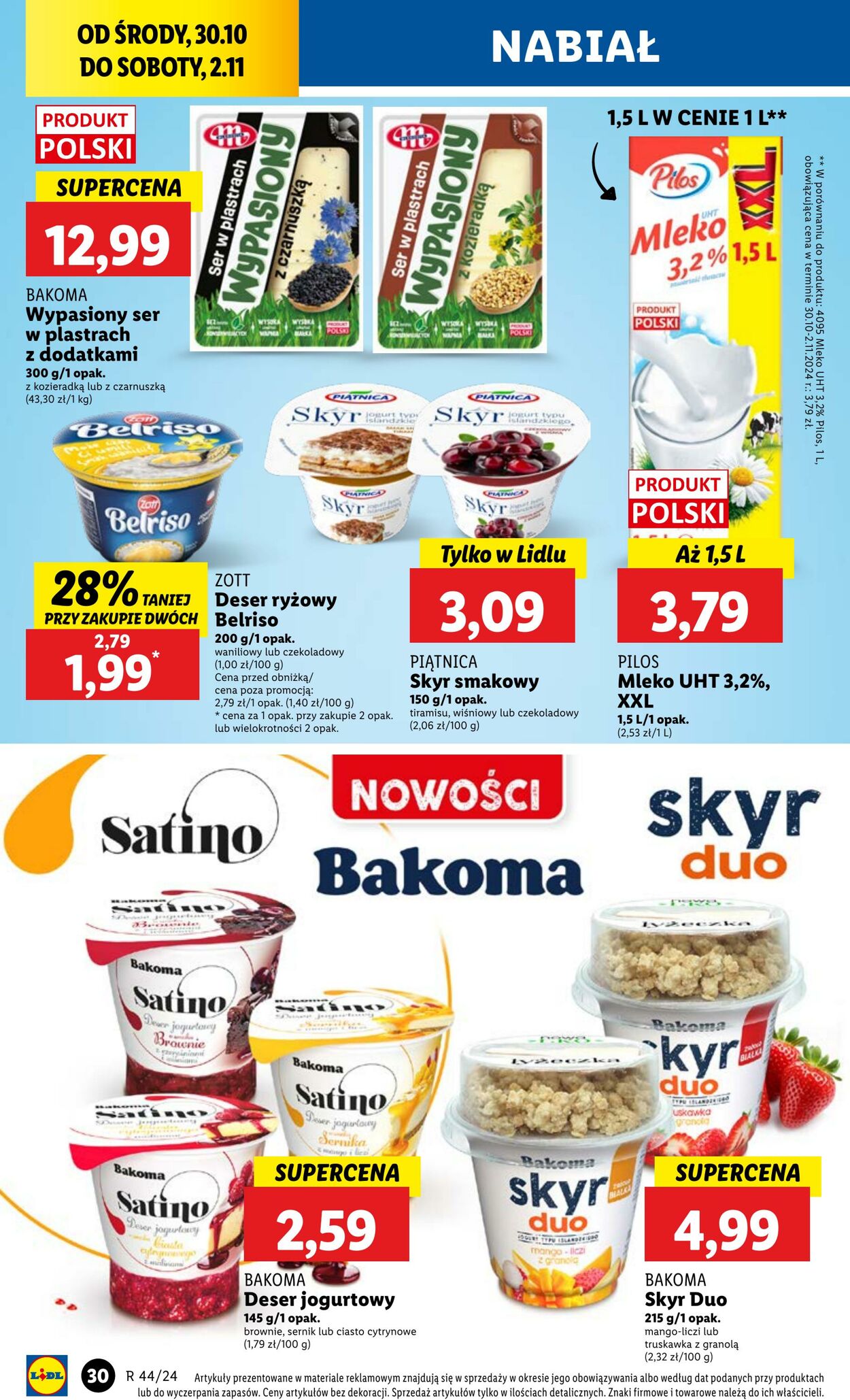 Gazetka Lidl 30.10.2024 - 02.11.2024