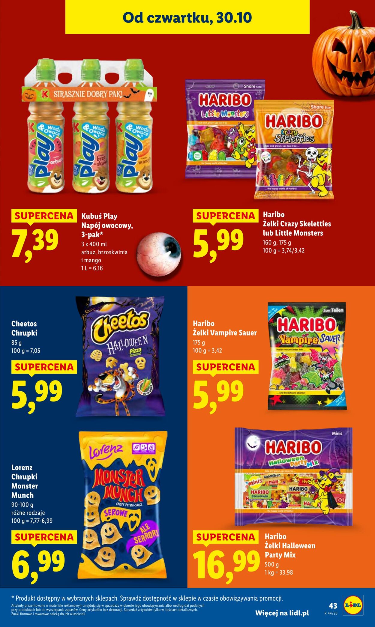 Gazetka Lidl 30.10.2025 - 31.10.2025