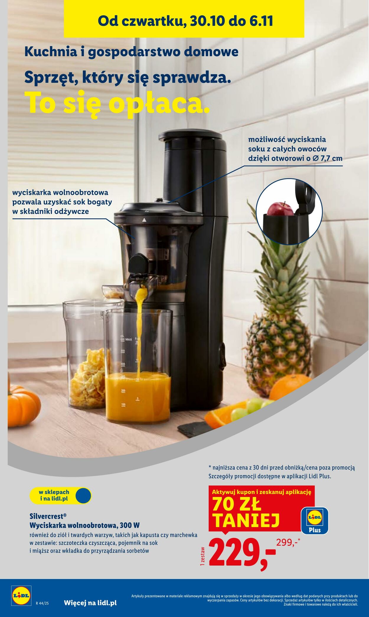 Gazetka Lidl 30.10.2025 - 31.10.2025