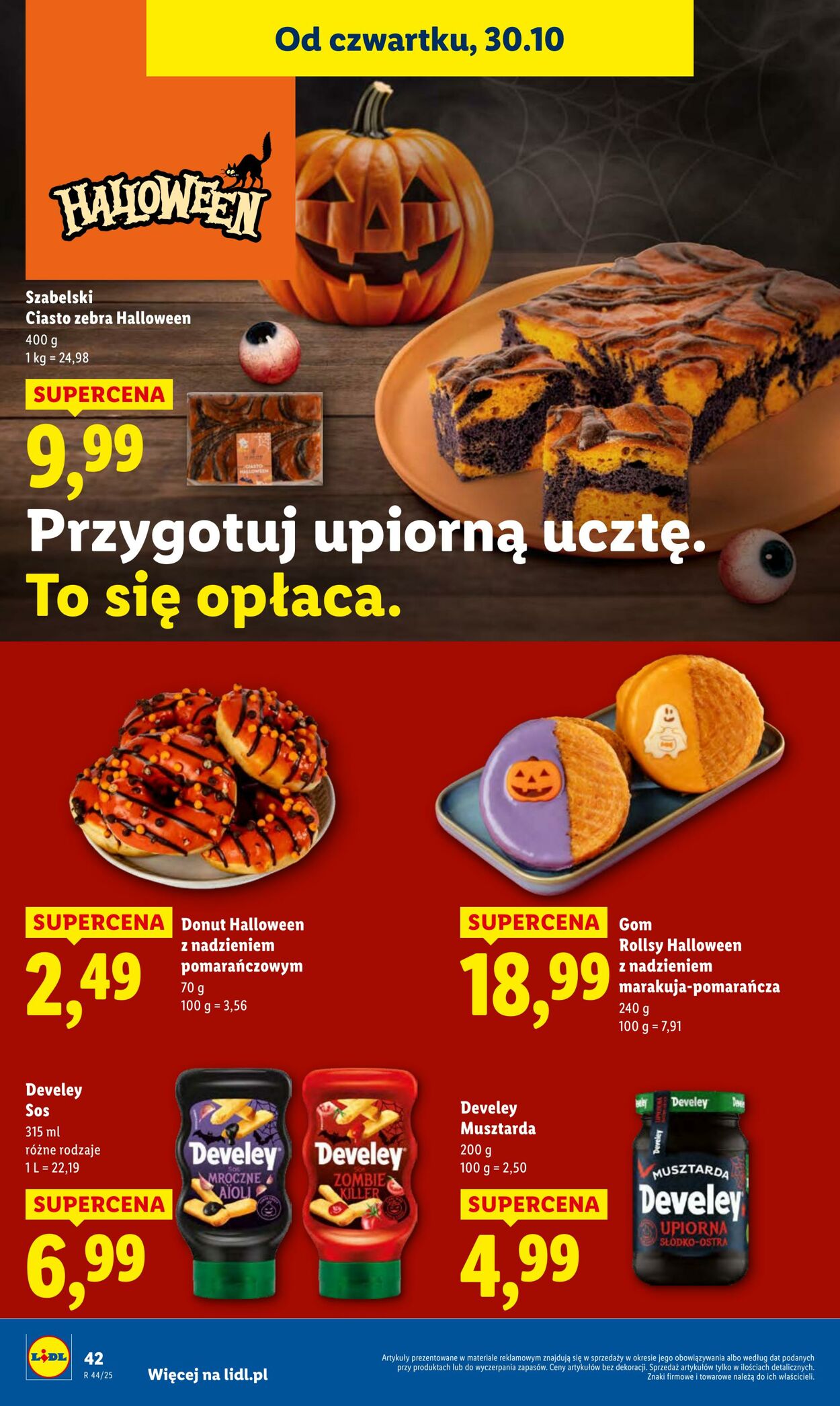 Gazetka Lidl 30.10.2025 - 31.10.2025