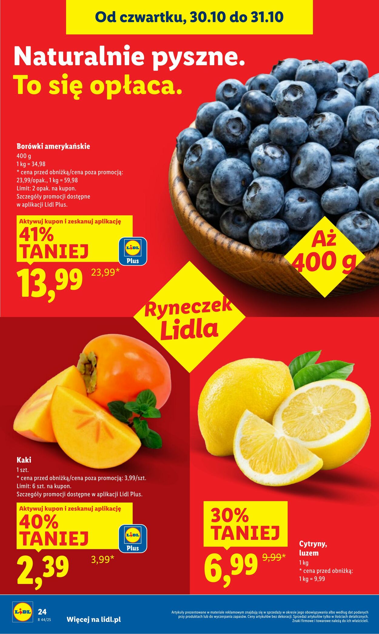 Gazetka Lidl 30.10.2025 - 31.10.2025