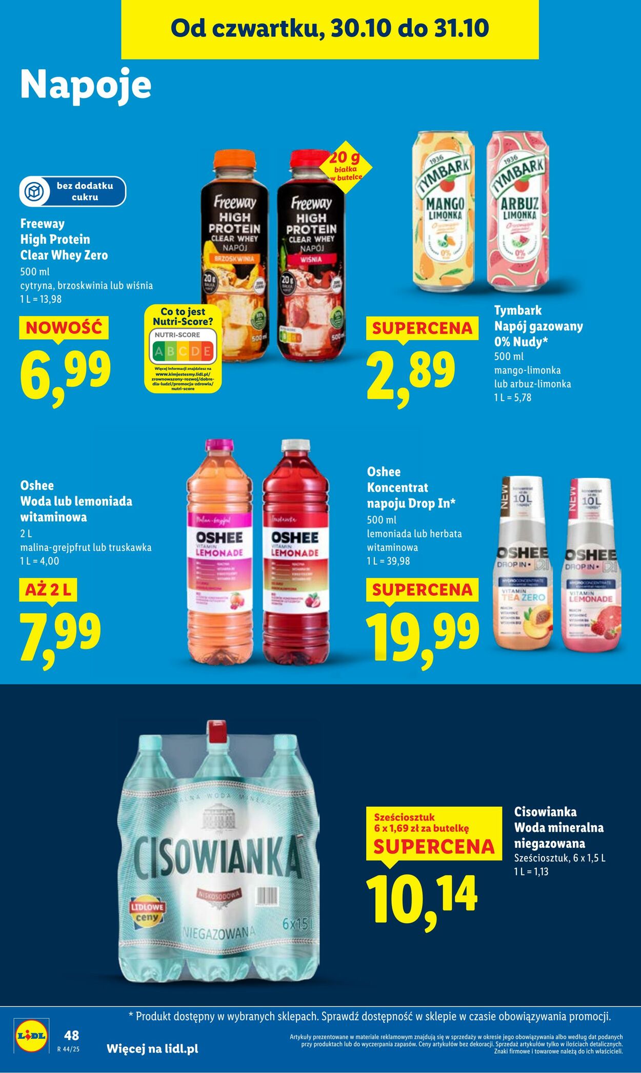 Gazetka Lidl 30.10.2025 - 31.10.2025