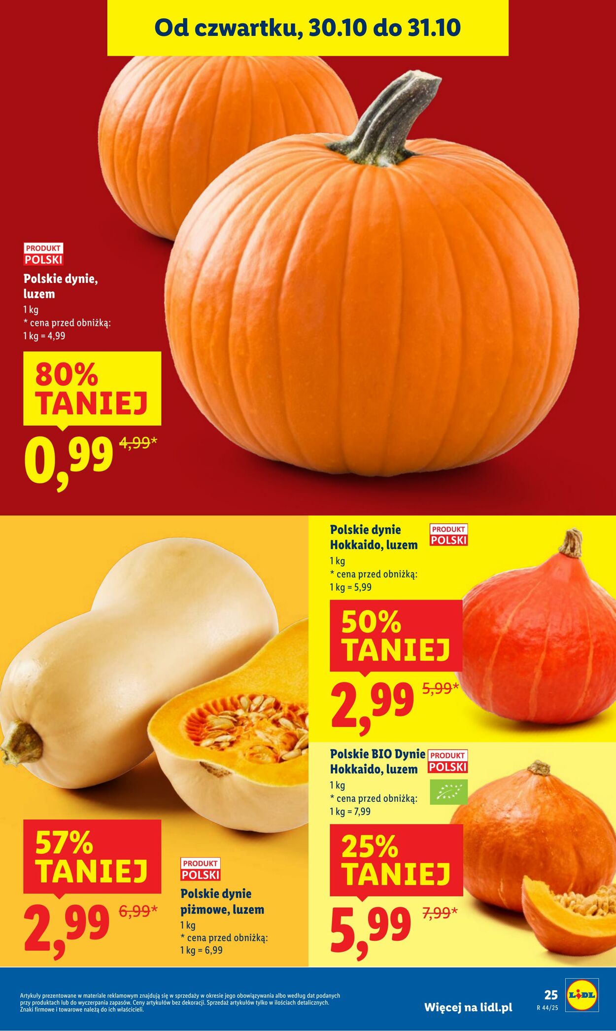Gazetka Lidl 30.10.2025 - 31.10.2025