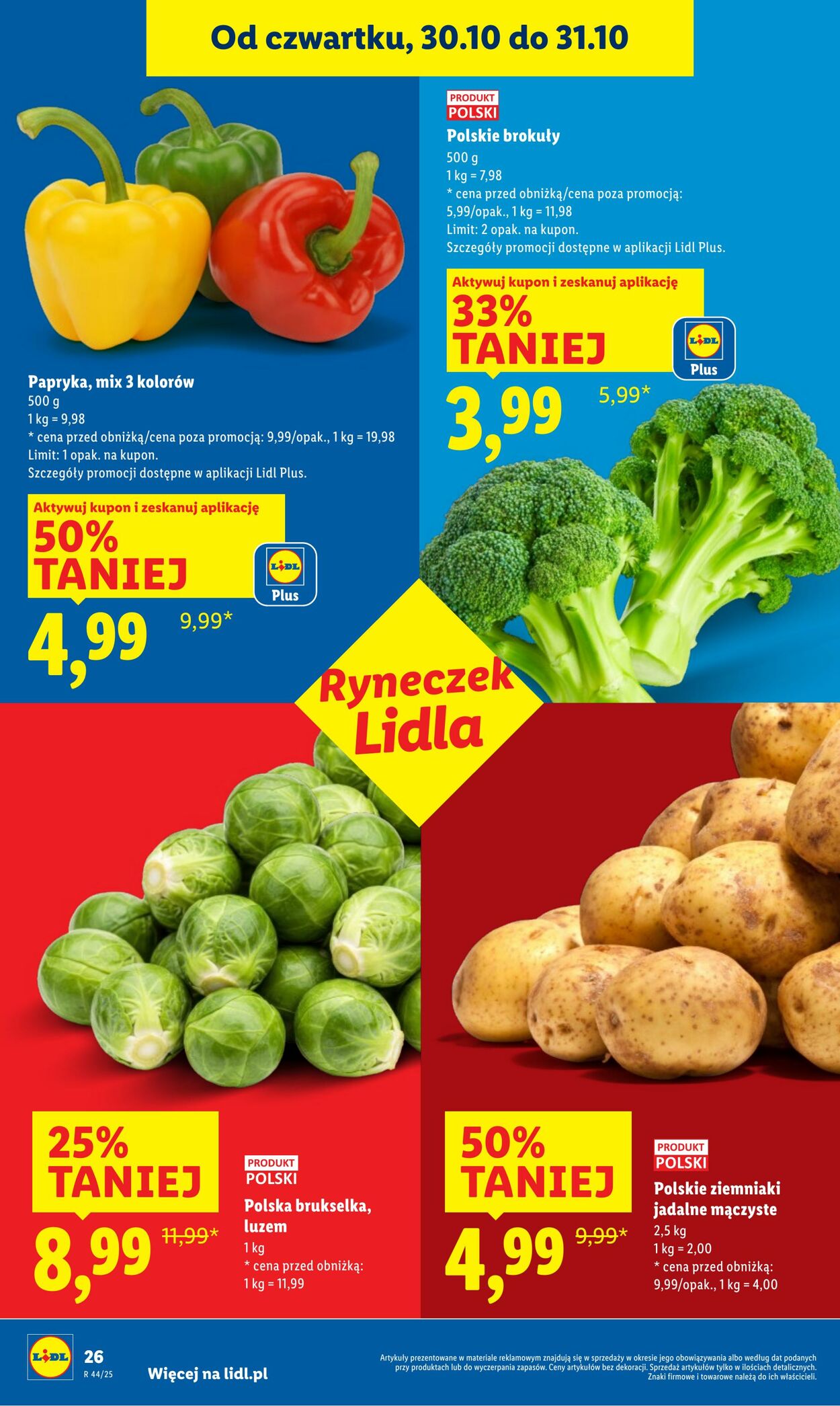 Gazetka Lidl 30.10.2025 - 31.10.2025
