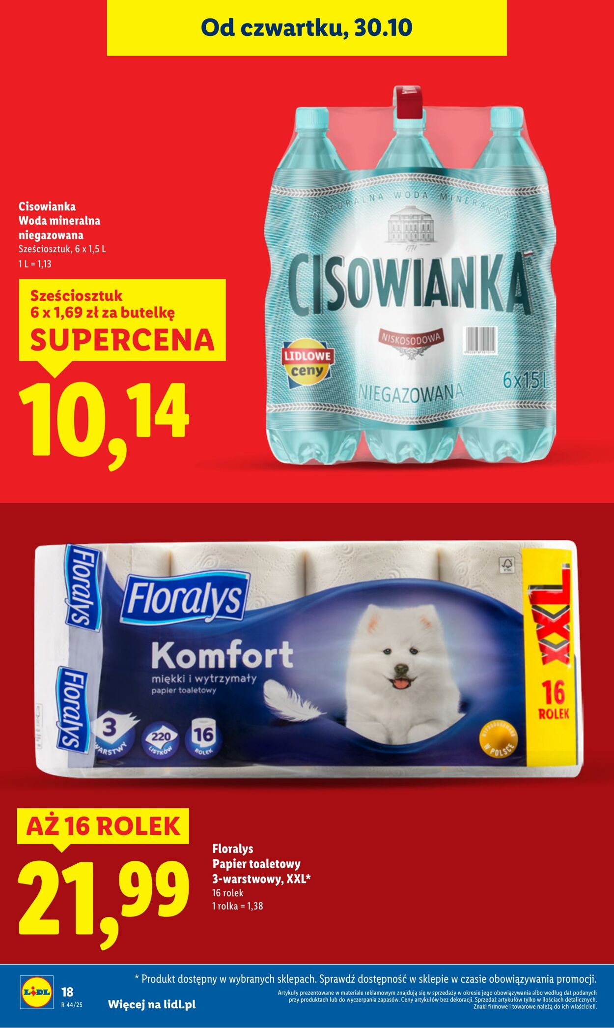 Gazetka Lidl 30.10.2025 - 31.10.2025