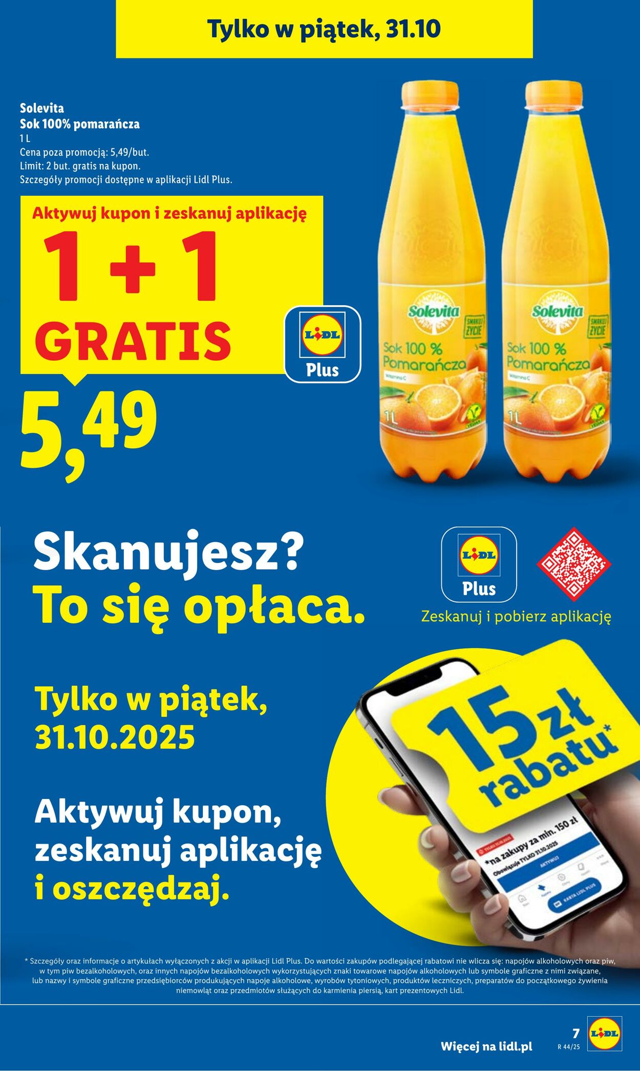 Gazetka Lidl 30.10.2025 - 31.10.2025