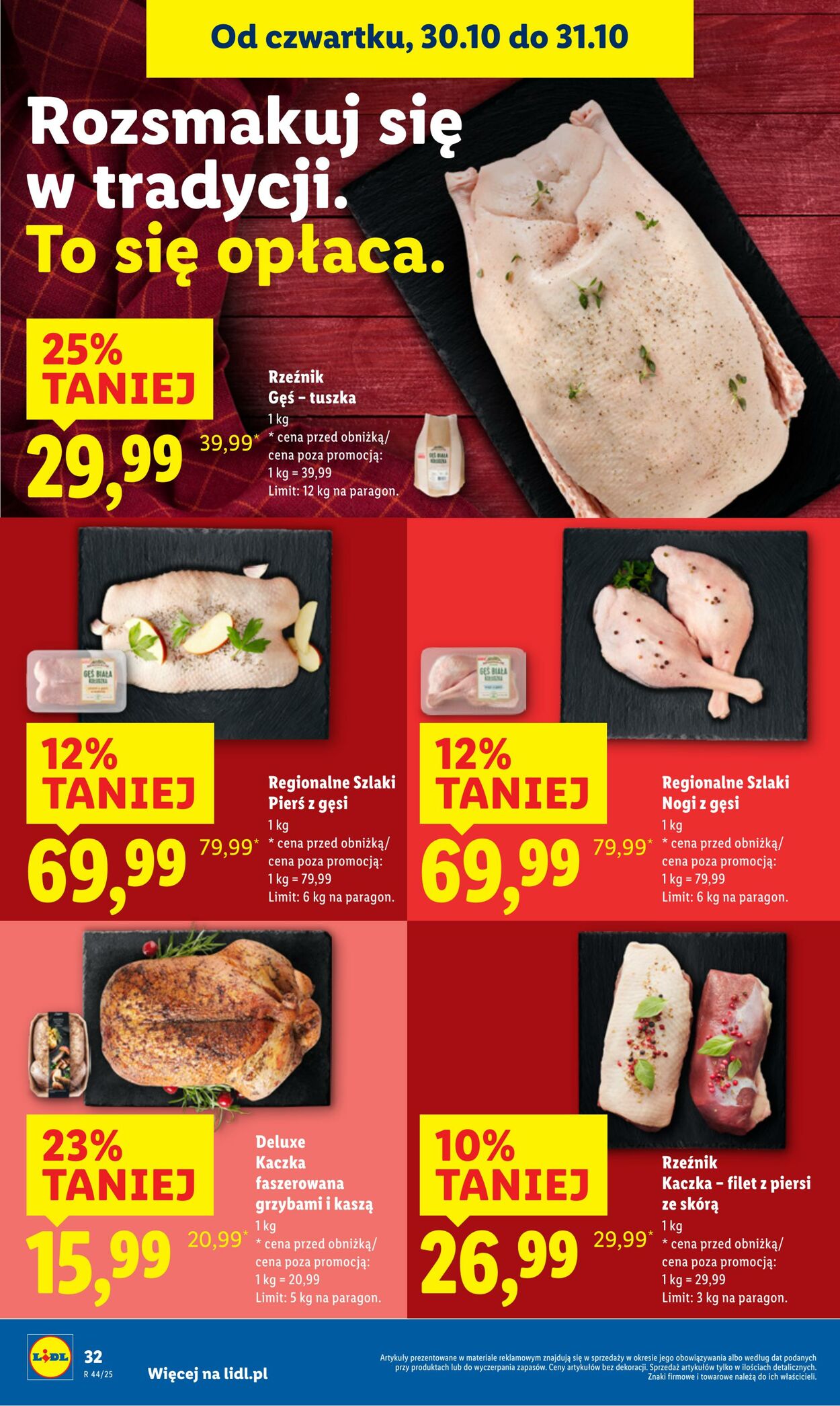 Gazetka Lidl 30.10.2025 - 31.10.2025