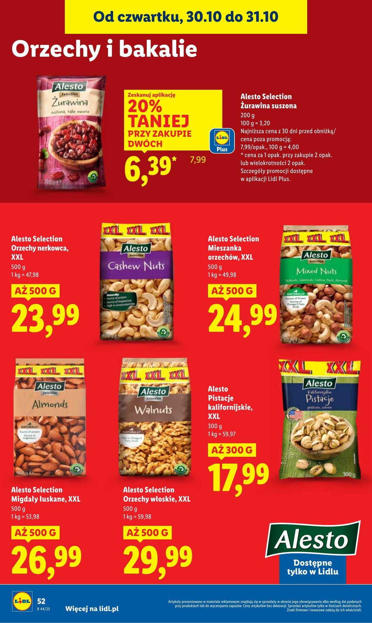 Gazetka Lidl 30.10.2025 - 31.10.2025