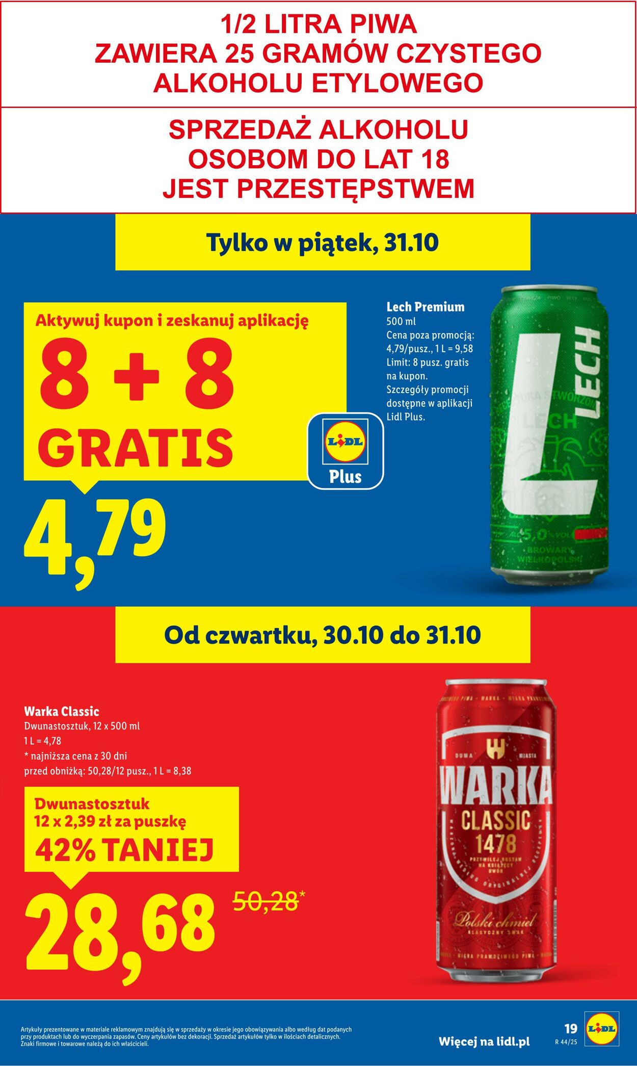 Gazetka Lidl 30.10.2025 - 31.10.2025