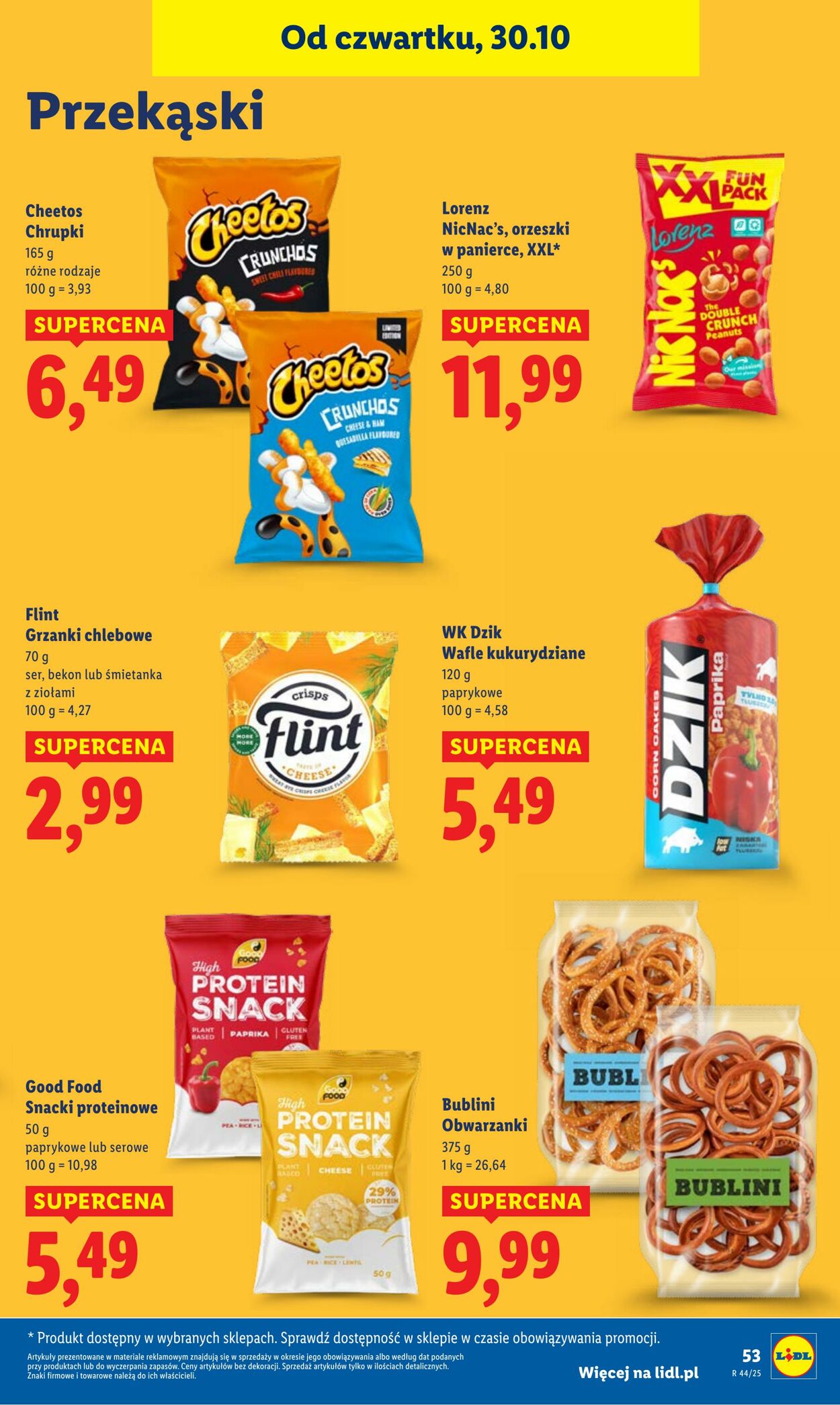 Gazetka Lidl 30.10.2025 - 31.10.2025