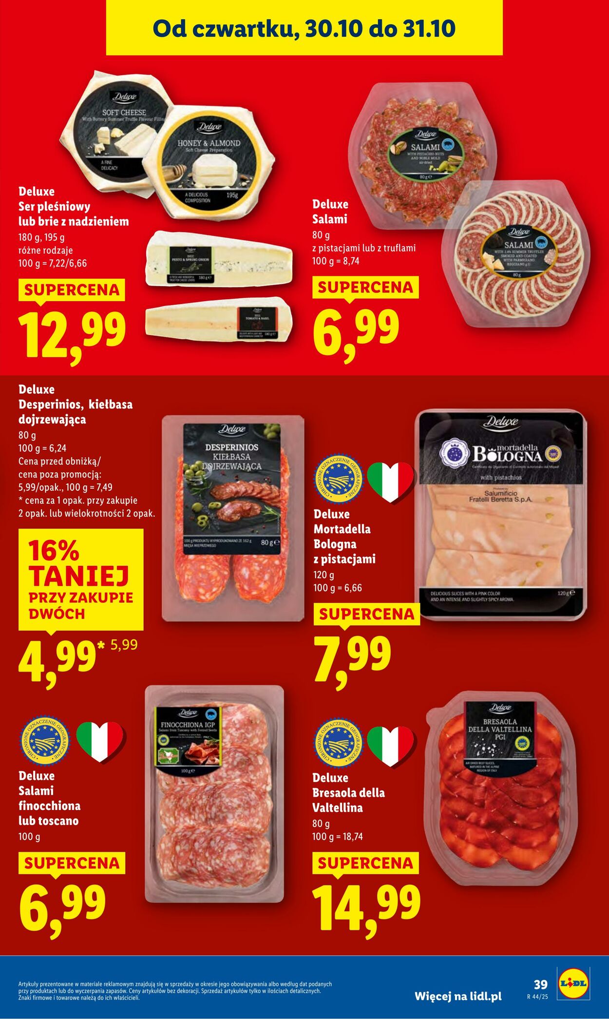 Gazetka Lidl 30.10.2025 - 31.10.2025