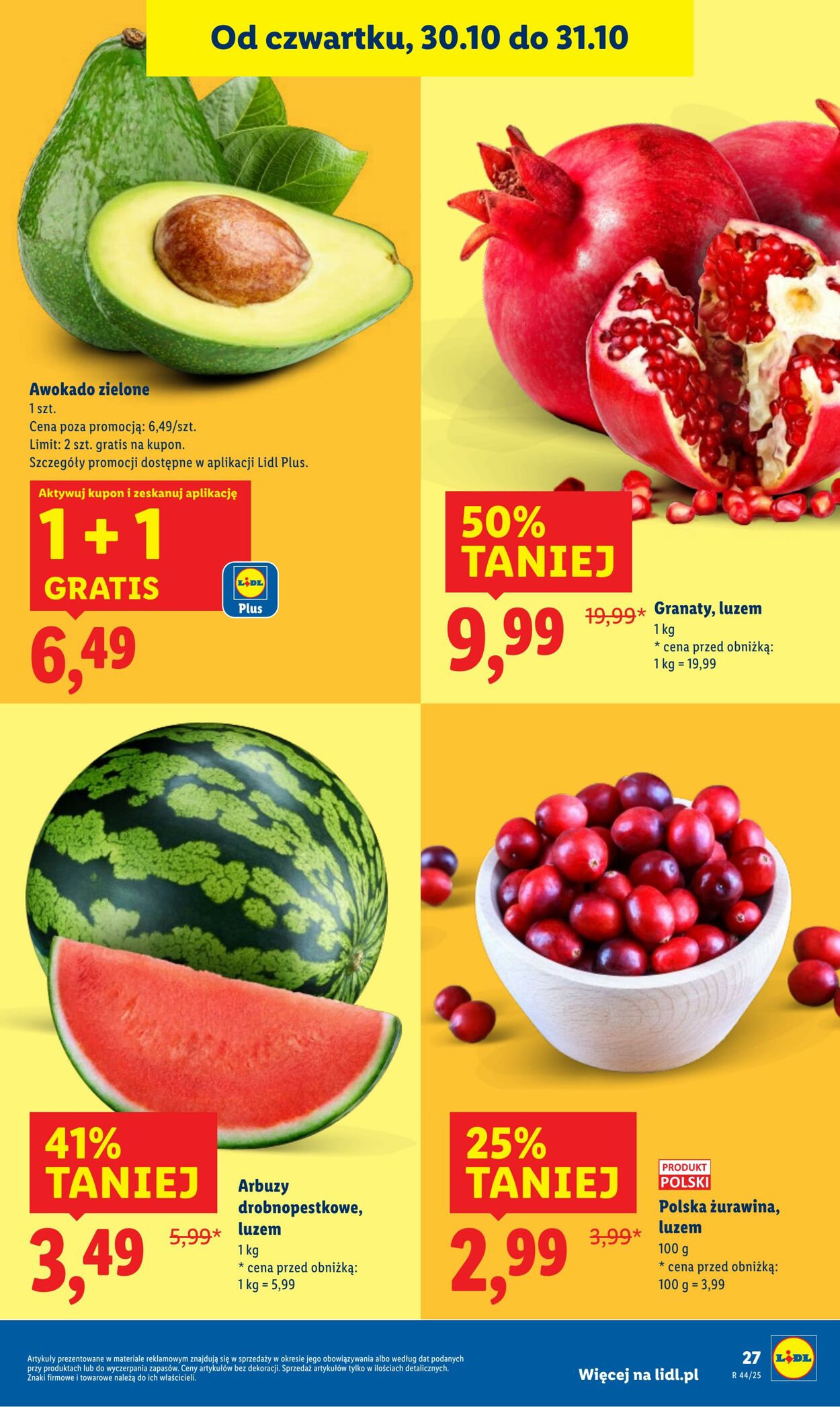 Gazetka Lidl 30.10.2025 - 31.10.2025