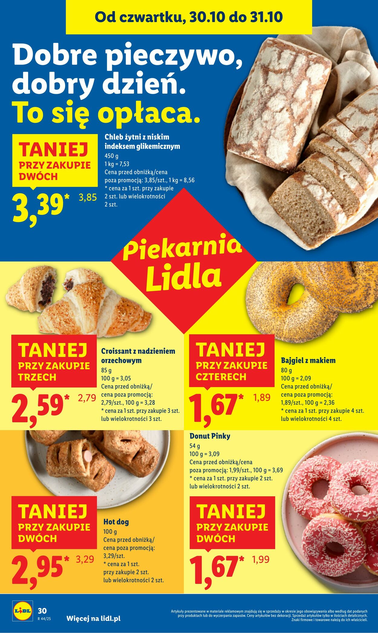 Gazetka Lidl 30.10.2025 - 31.10.2025