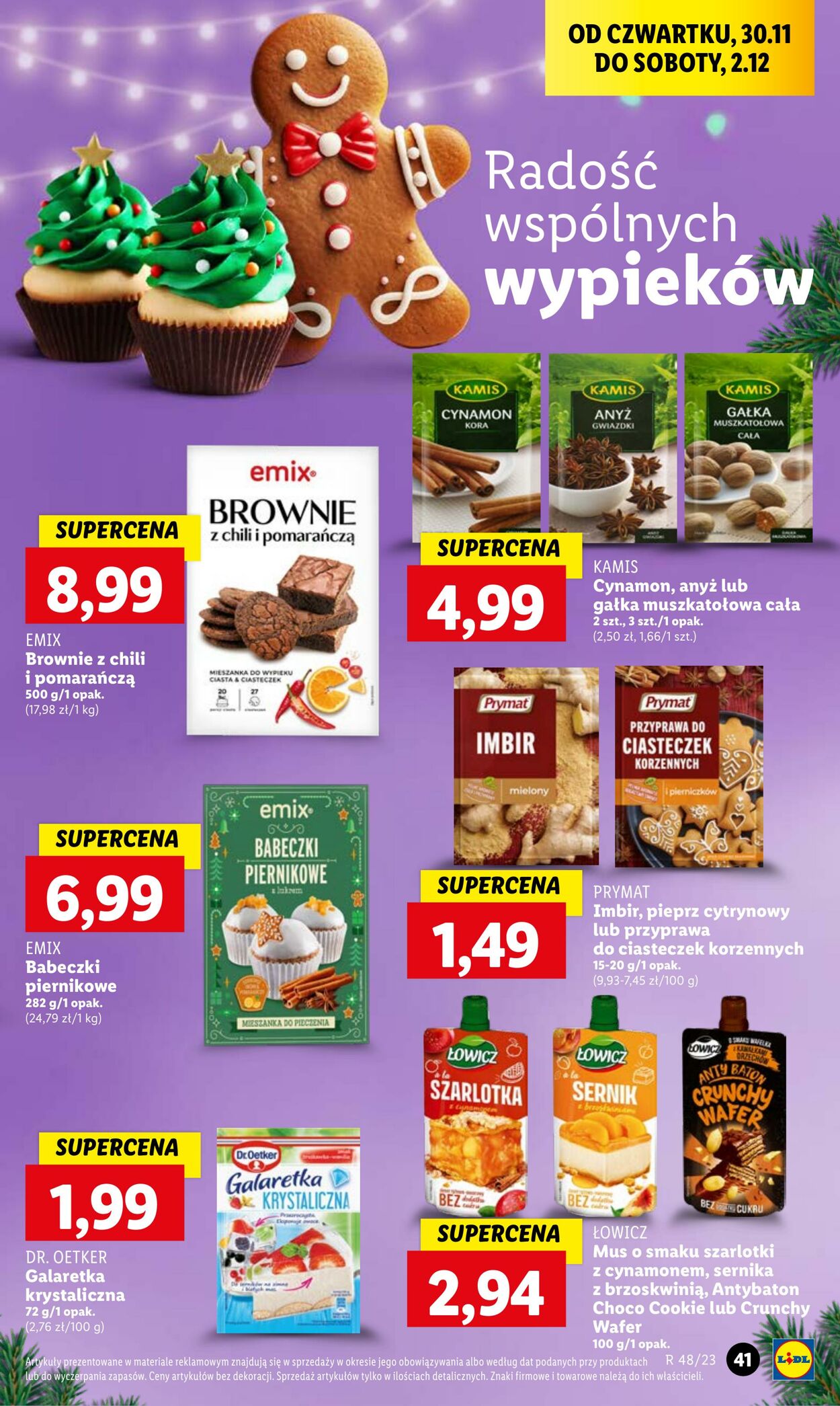 Gazetka Lidl 30.11.2023 - 02.12.2023