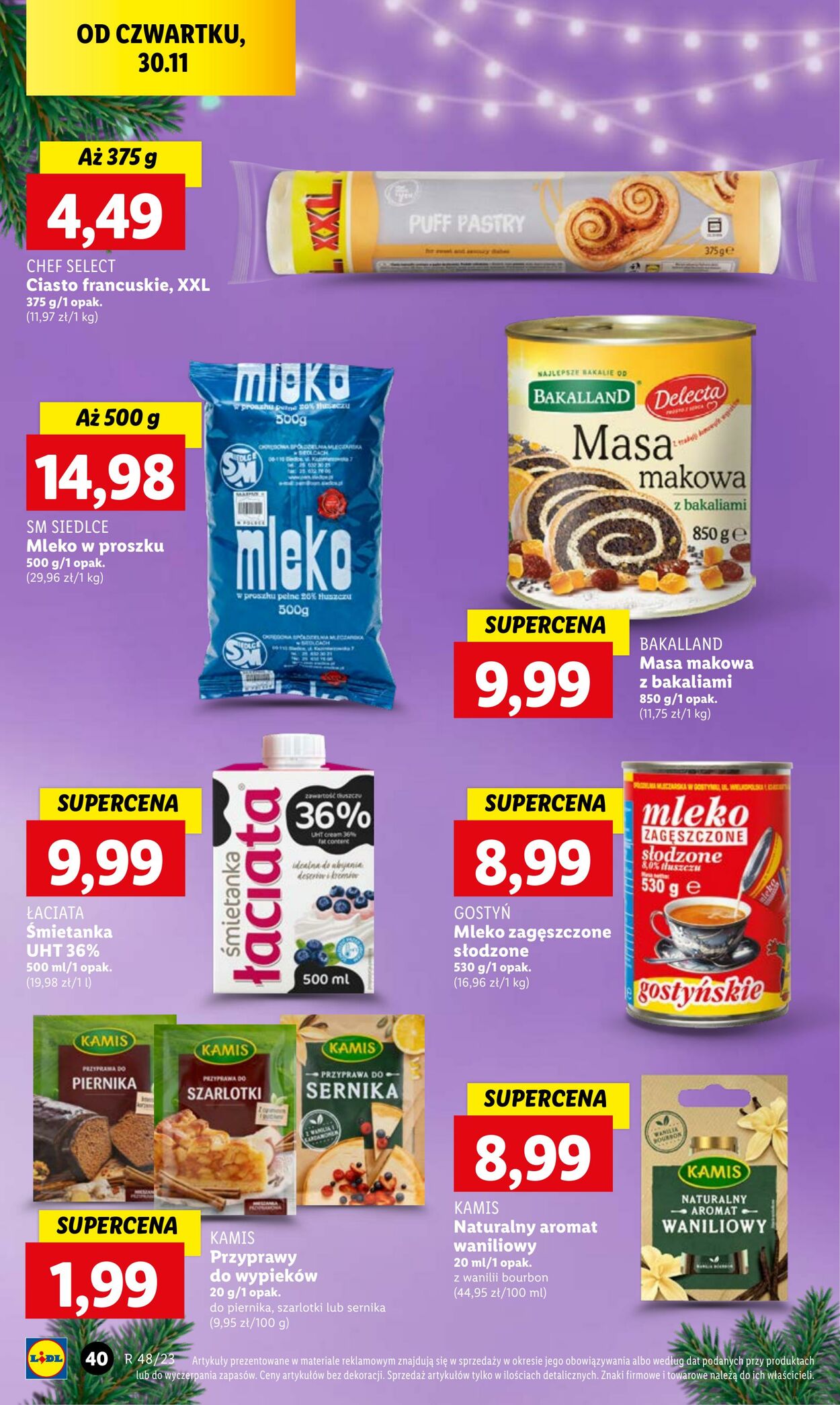 Gazetka Lidl 30.11.2023 - 02.12.2023